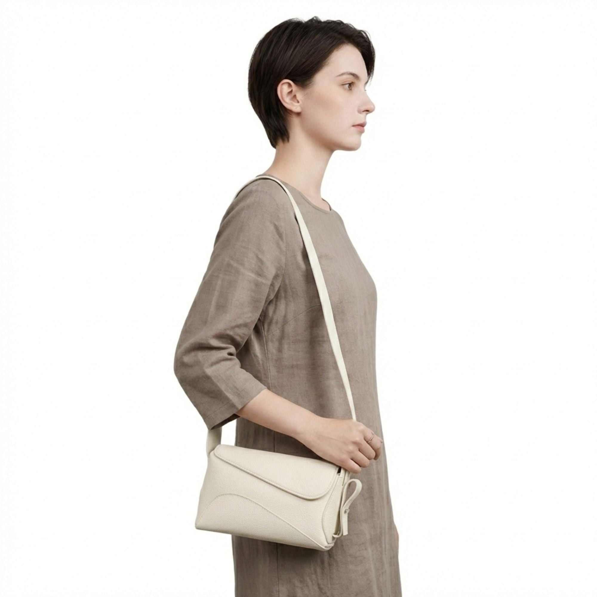 Rye Top Grain Leather Crossbody