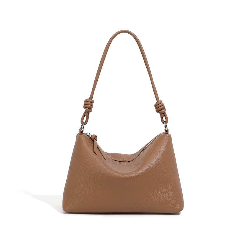 Simple Leather Shoulder Bag