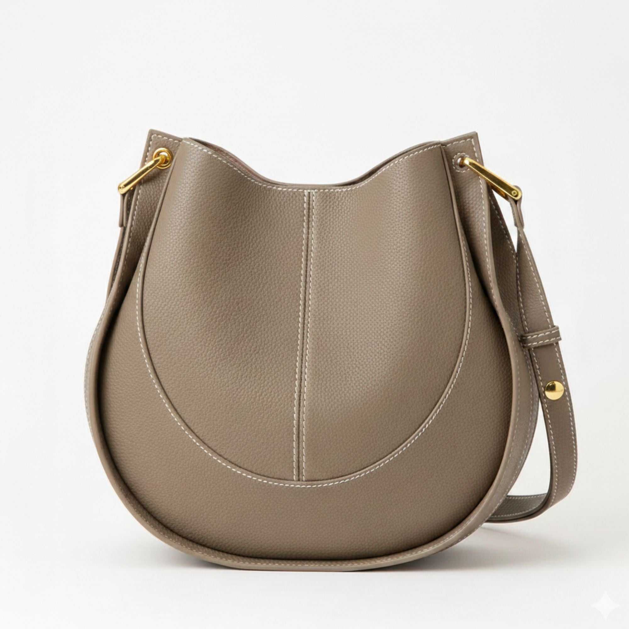 Stamford Top Grain Leather Crossbody Satchel