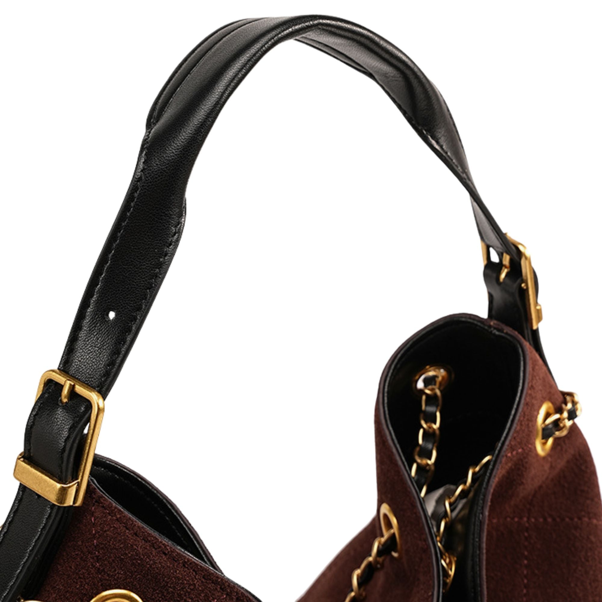 Stratford Suede Bucket Bag