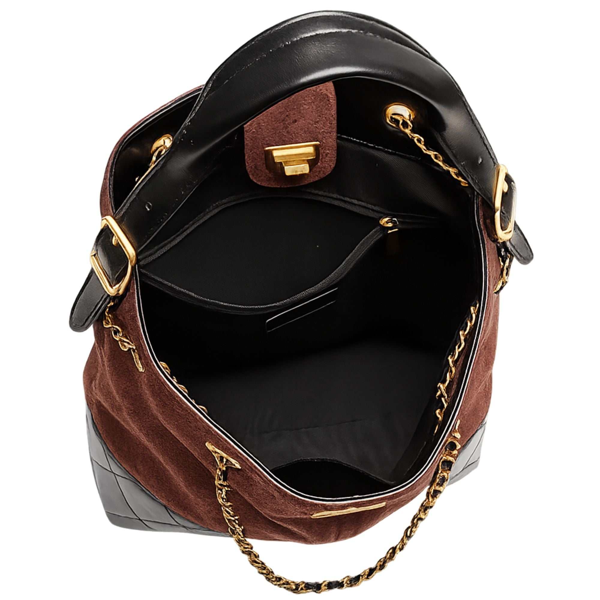 Stratford Suede Bucket Bag