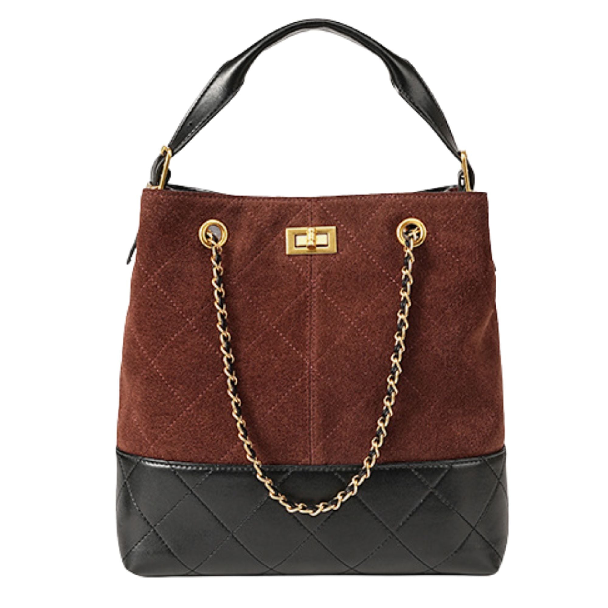 Stratford Suede Bucket Bag