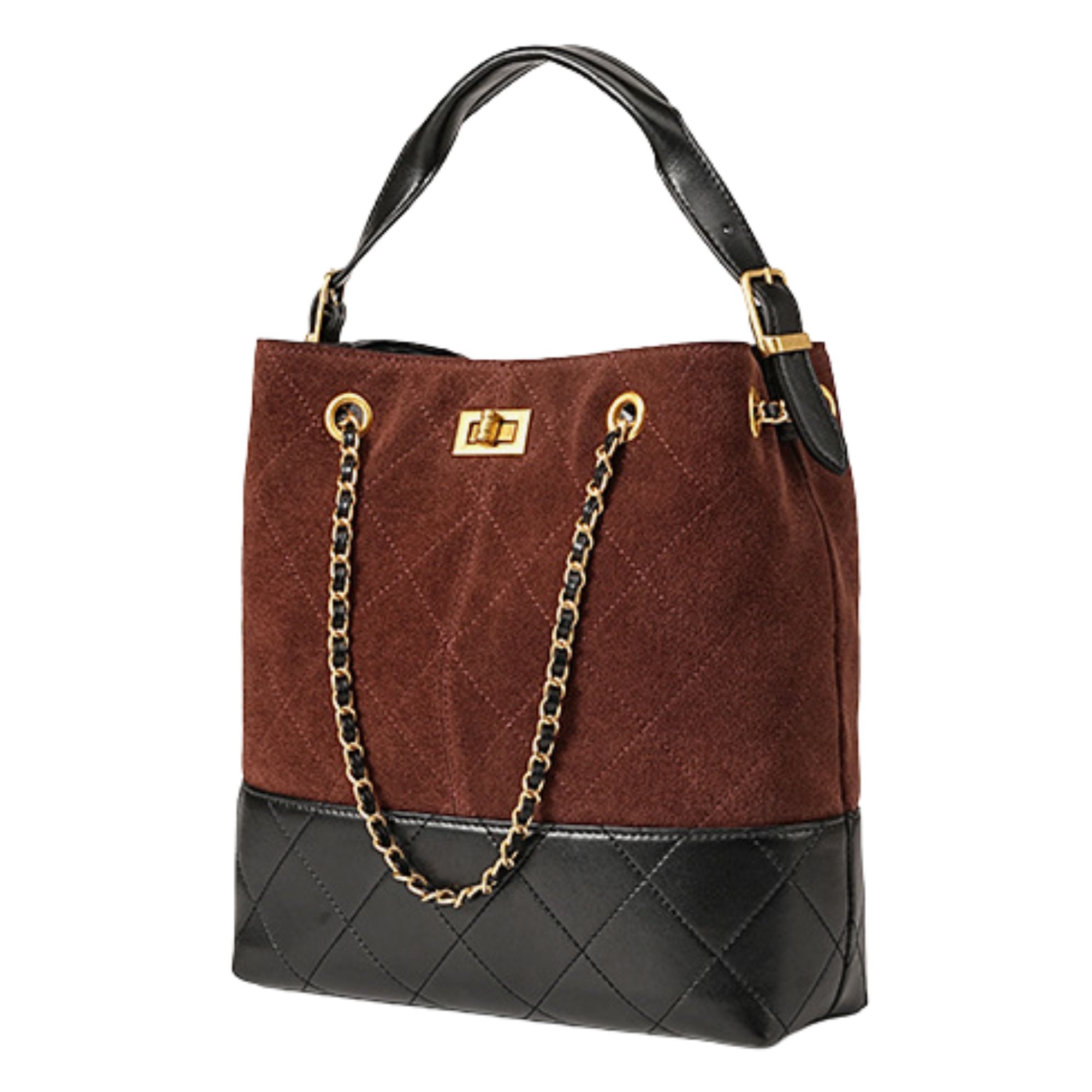 Stratford Suede Bucket Bag