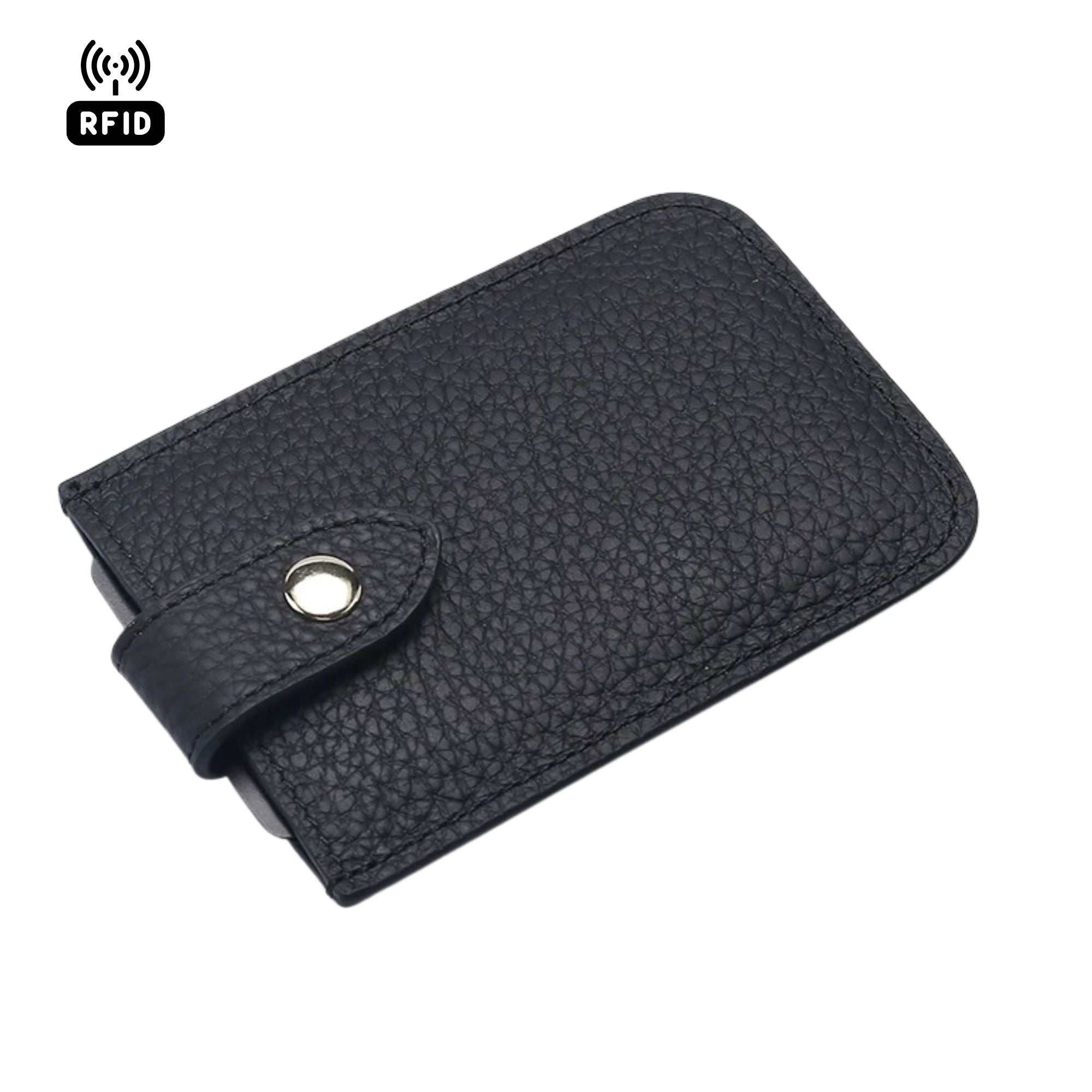 Swift Shield Leather RFID Card Holder