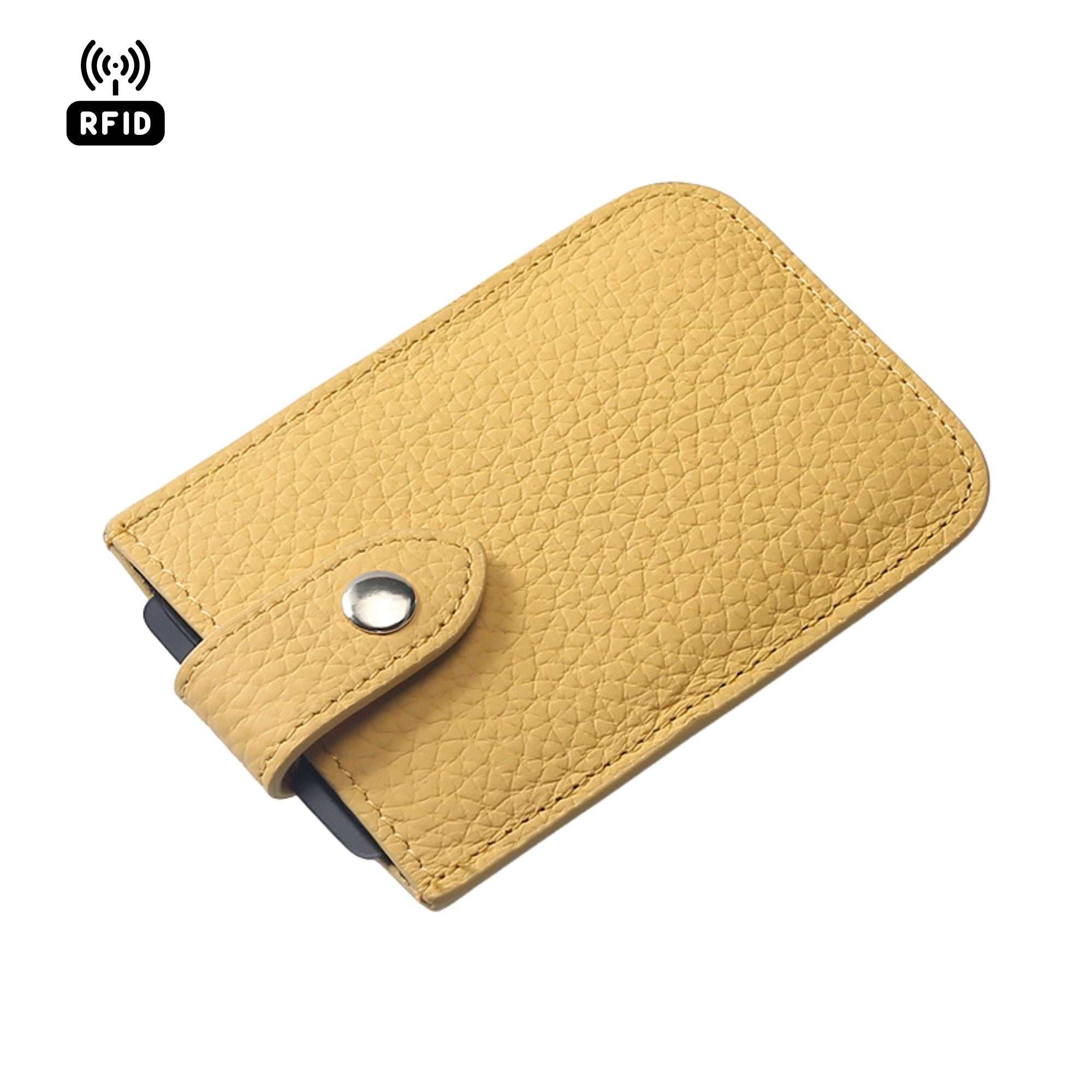 Swift Shield Leather RFID Card Holder