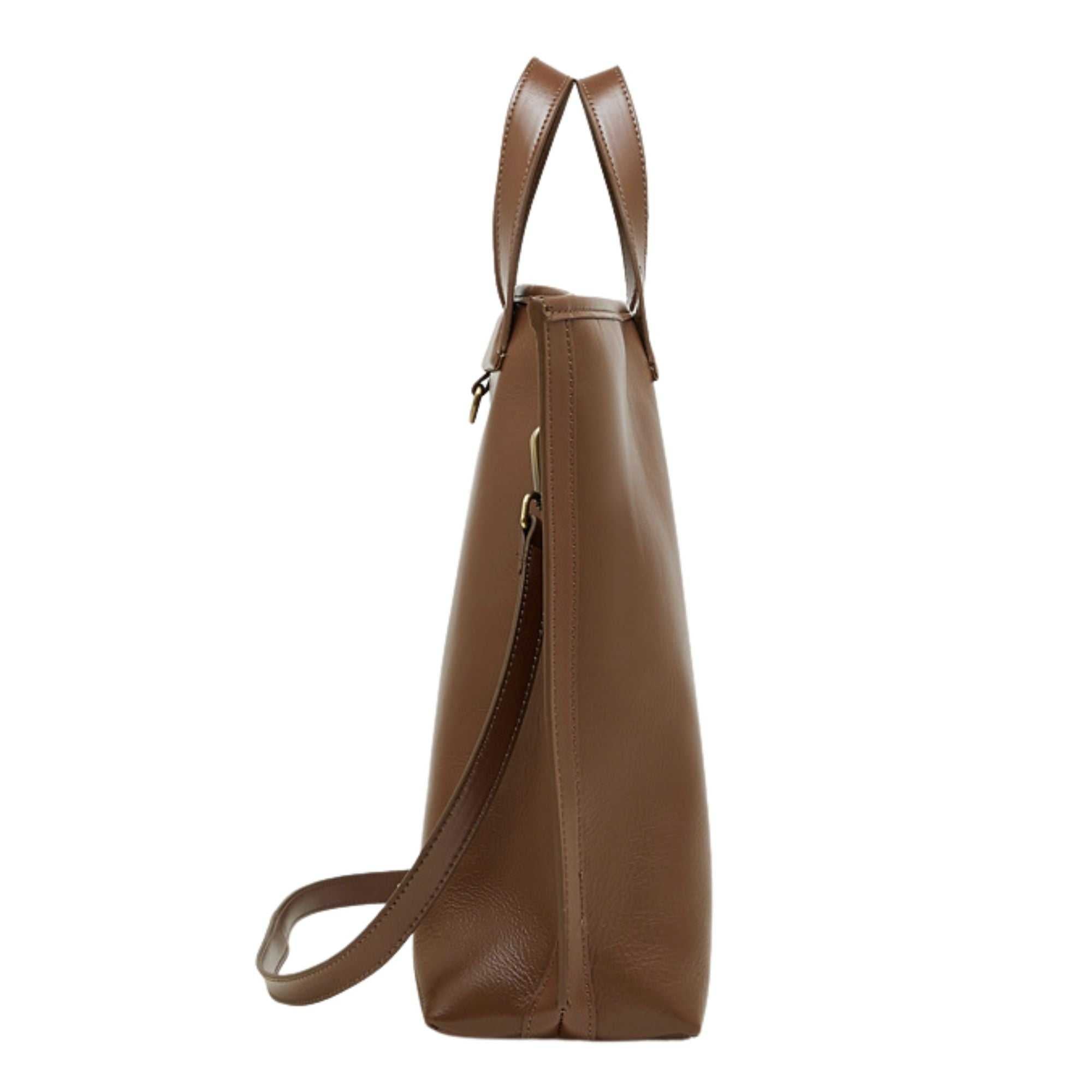 Thayer Vegetable Tanned Leather Commuter Tote