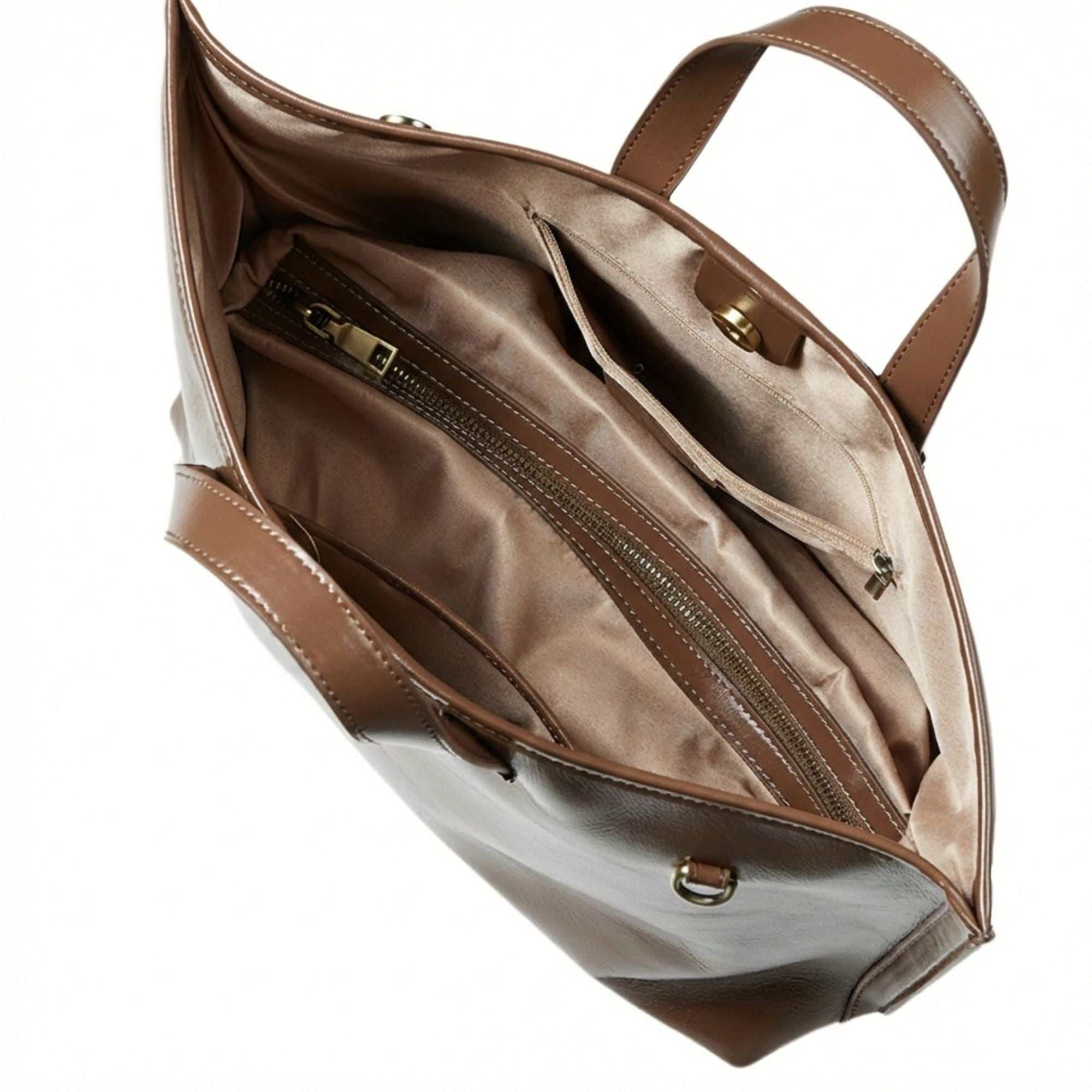 Thayer Vegetable Tanned Leather Commuter Tote