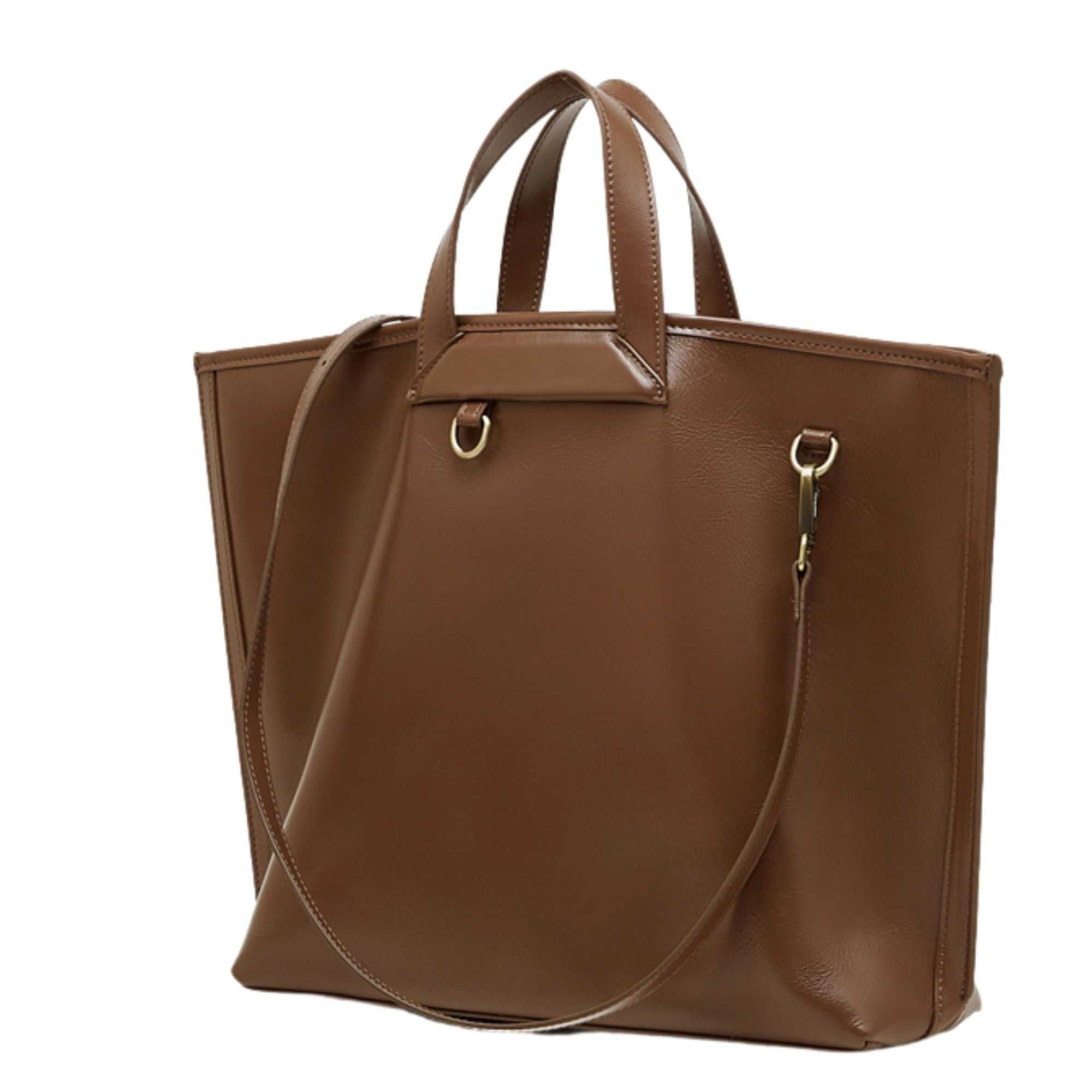 Thayer Vegetable Tanned Leather Commuter Tote