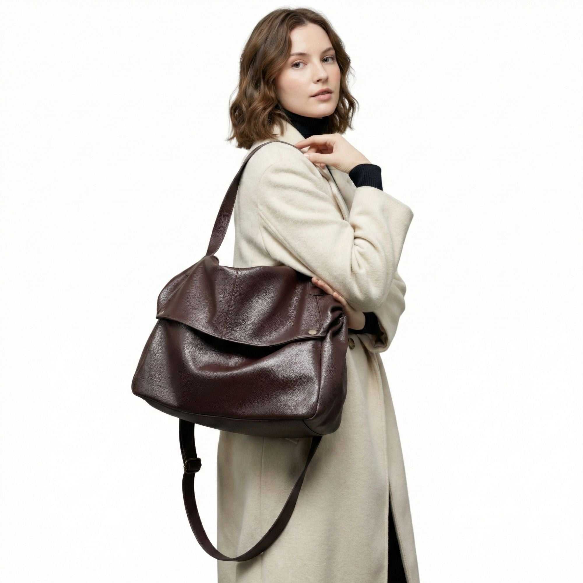 Whitley Top Grain Leather Tote