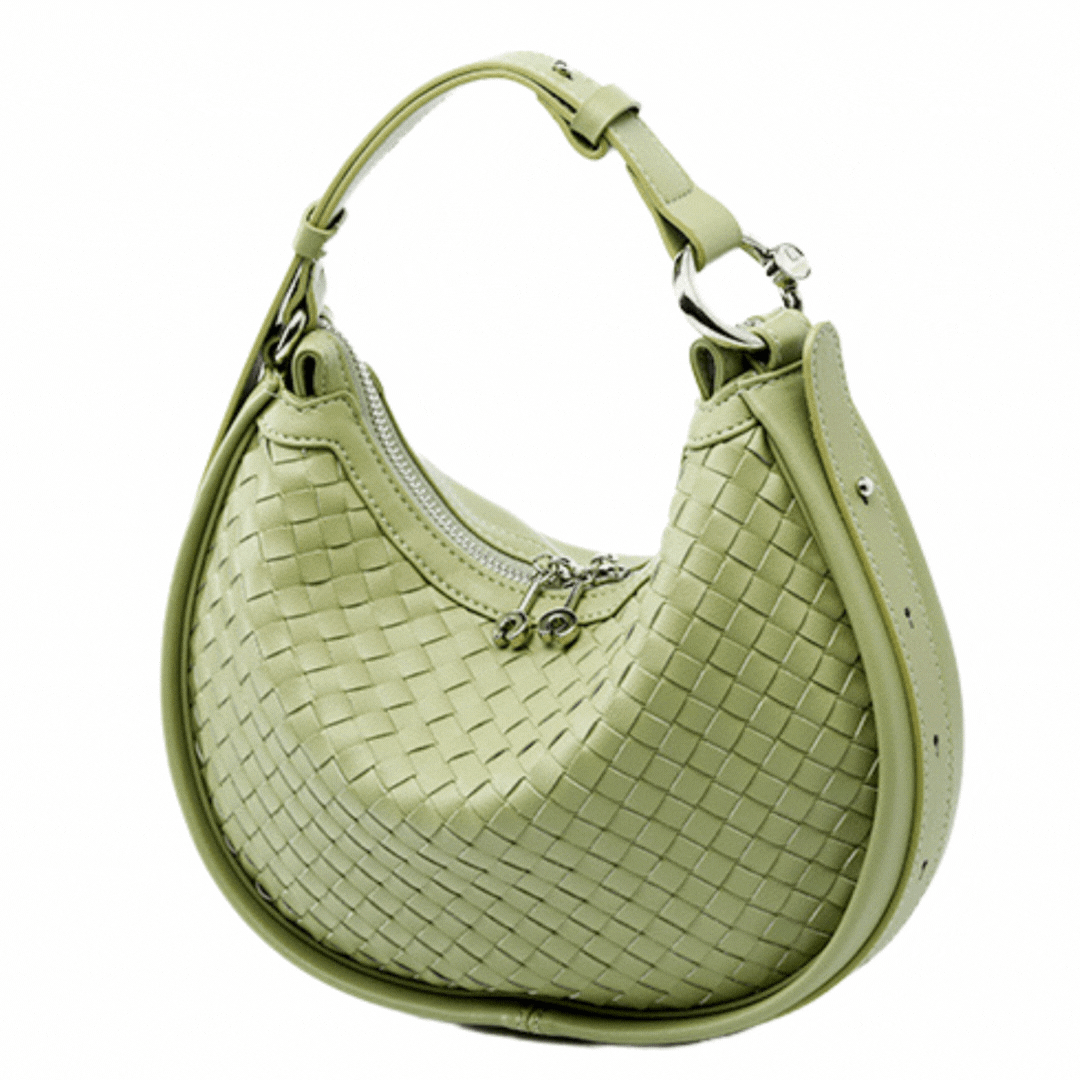 Fulham Woven Leather Bag