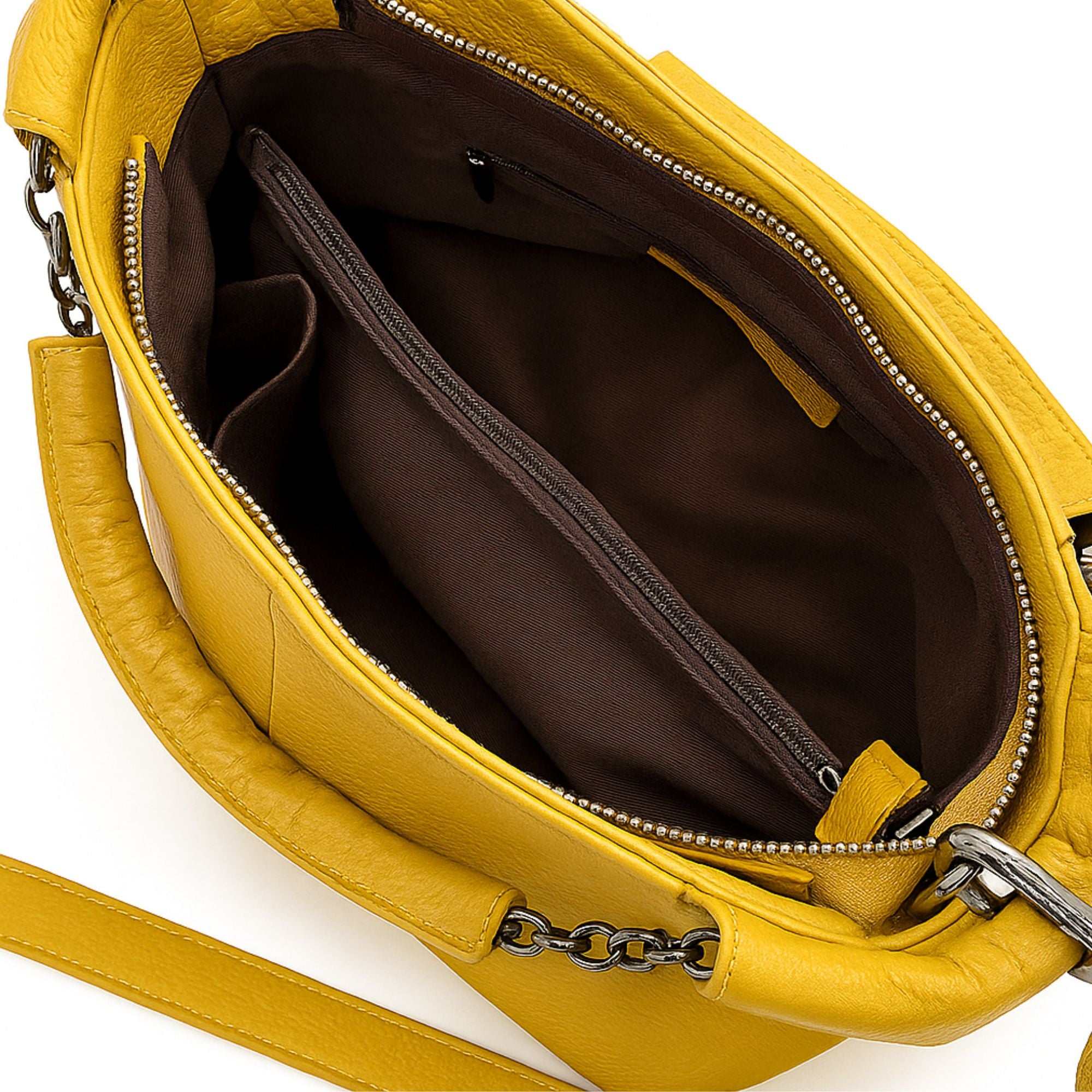 Corsham Chain Leather Crossbody