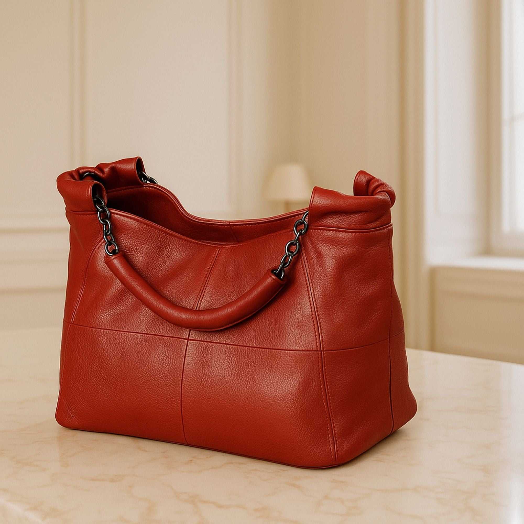 Corsham Chain Leather Crossbody