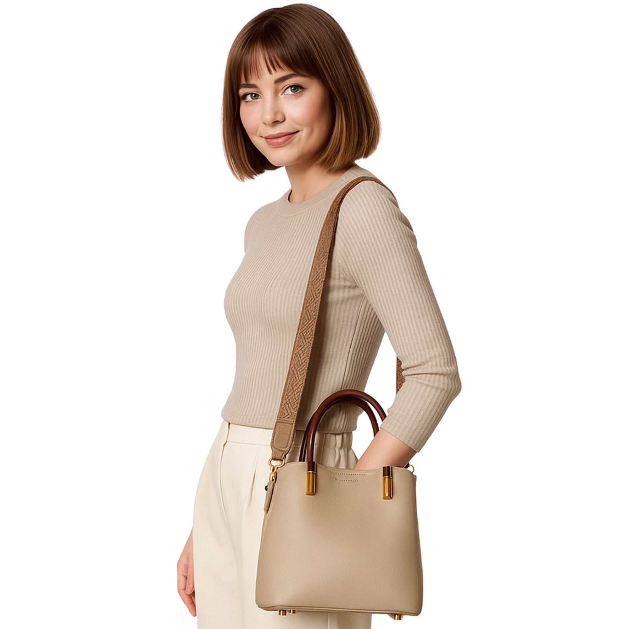 Saltaire Crossbody Bucket Bag