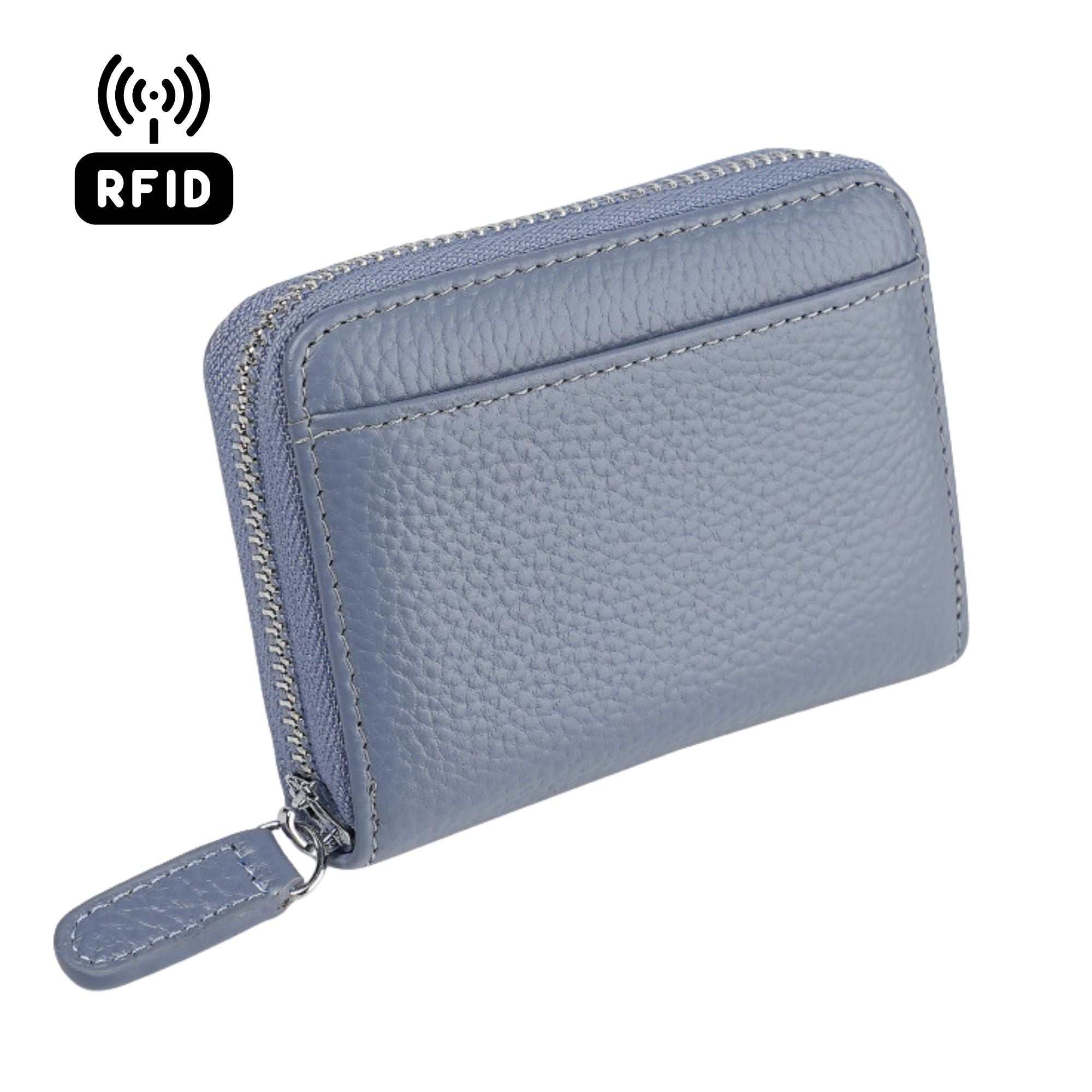 Defender RFID Compact Leather Wallet