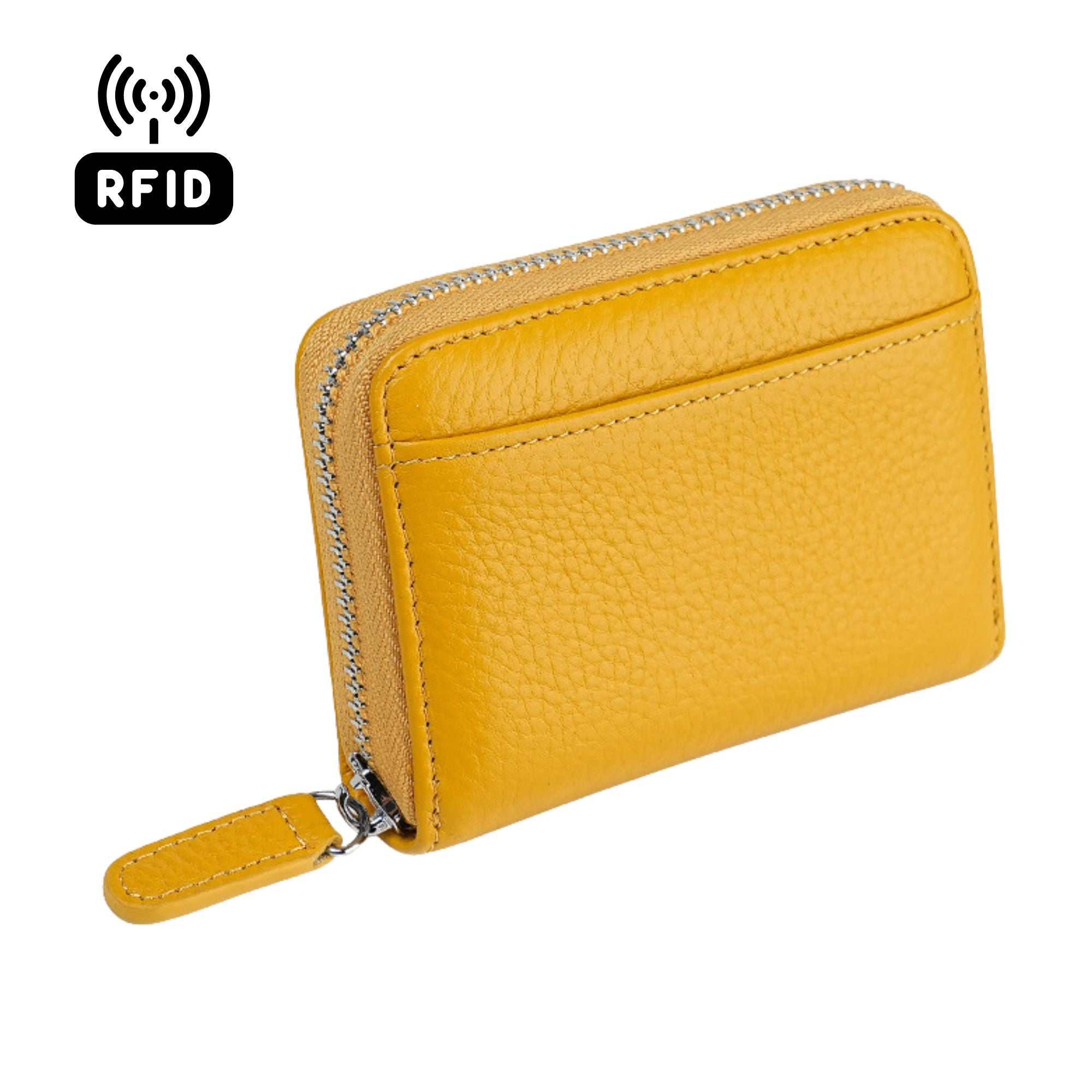 Defender RFID Compact Leather Wallet