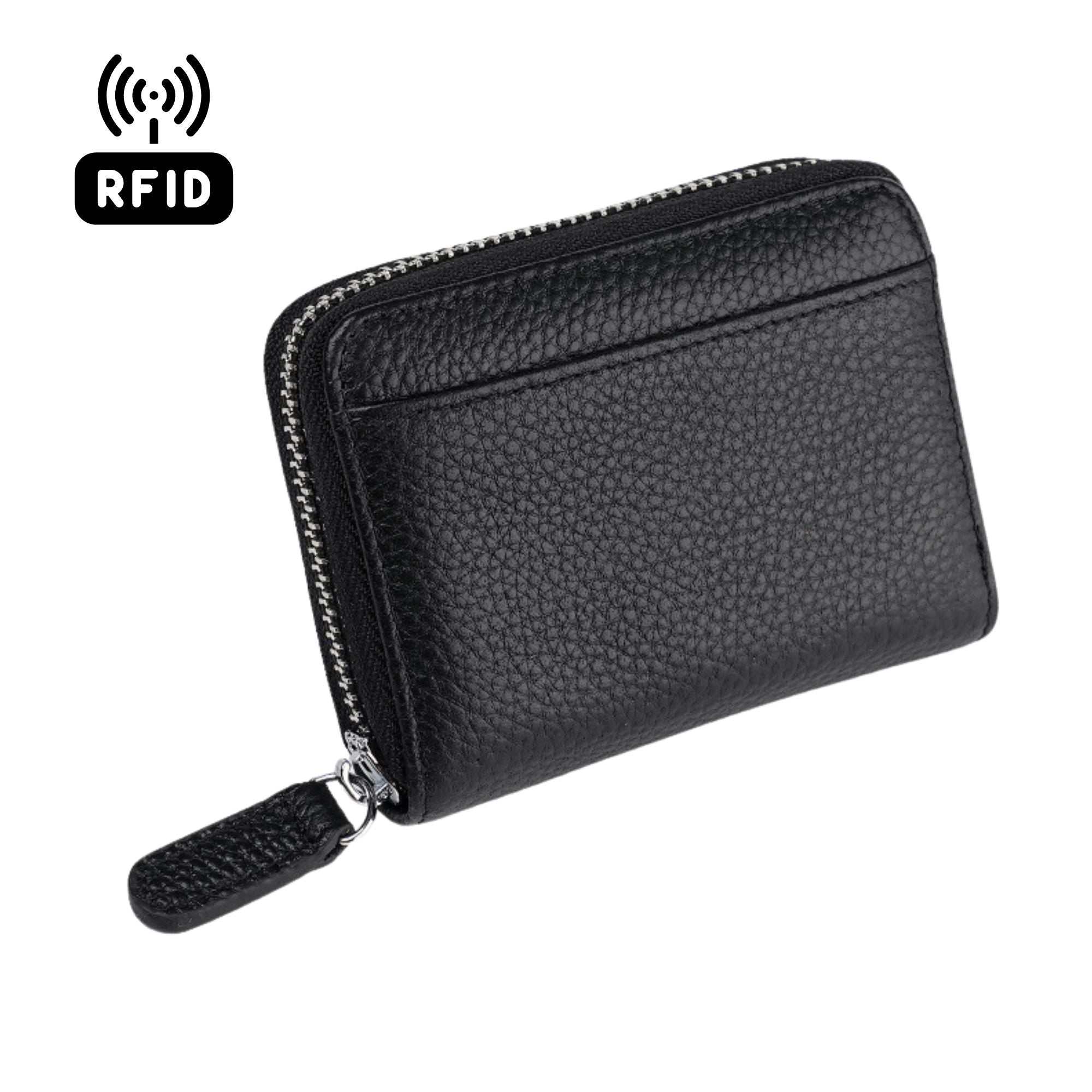 Defender RFID Compact Leather Wallet