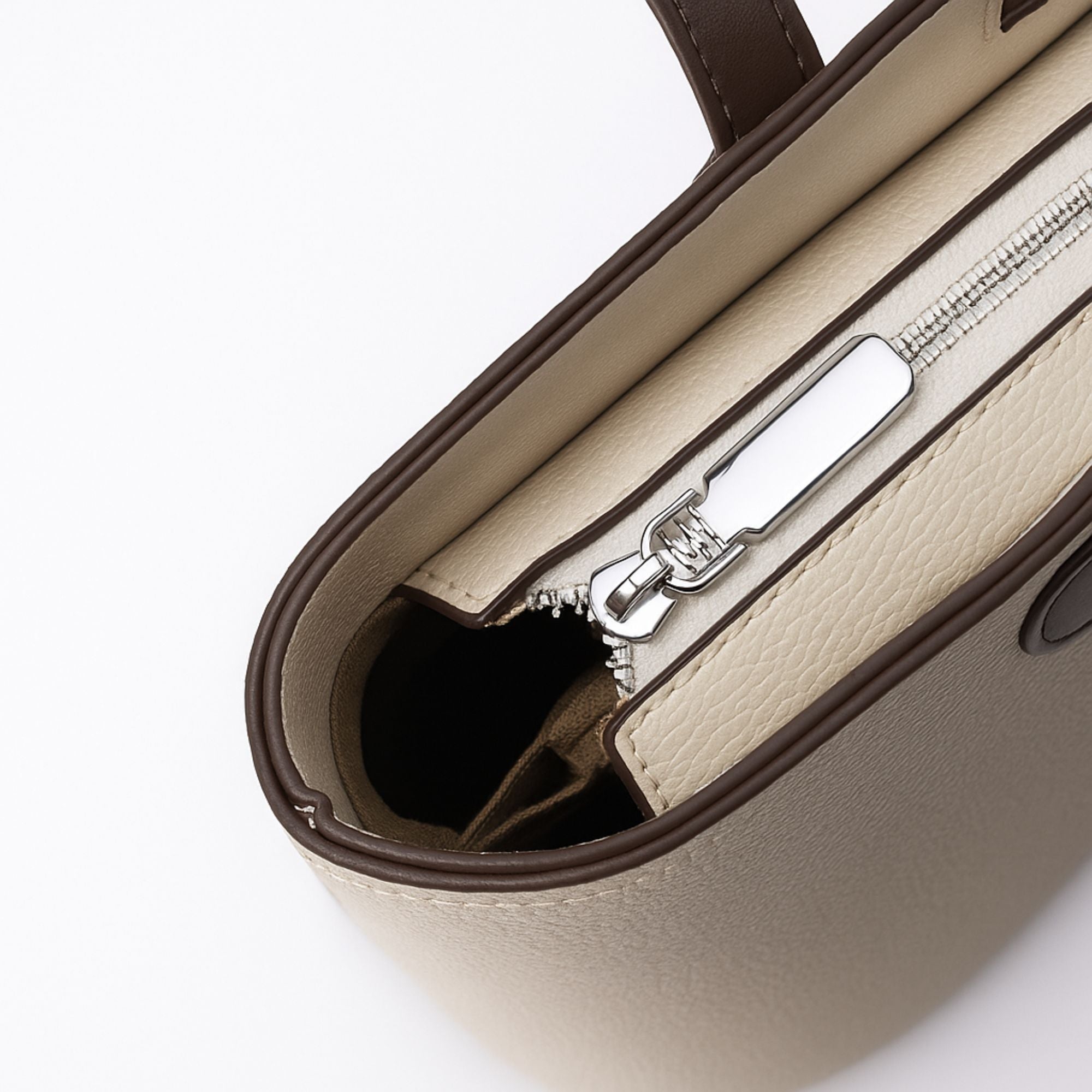 Fairmont Dual Tone Leather Tote