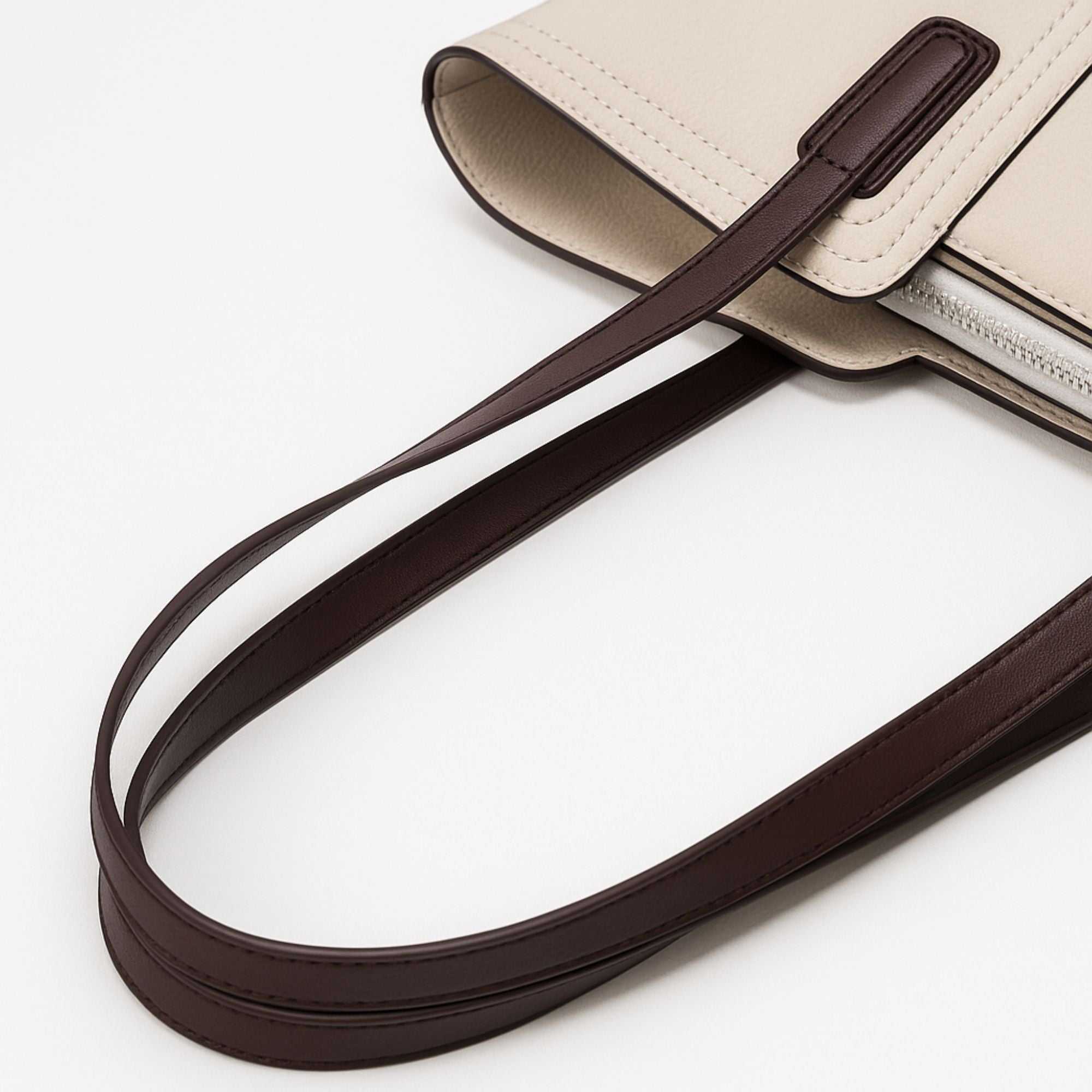 Fairmont Dual Tone Leather Tote