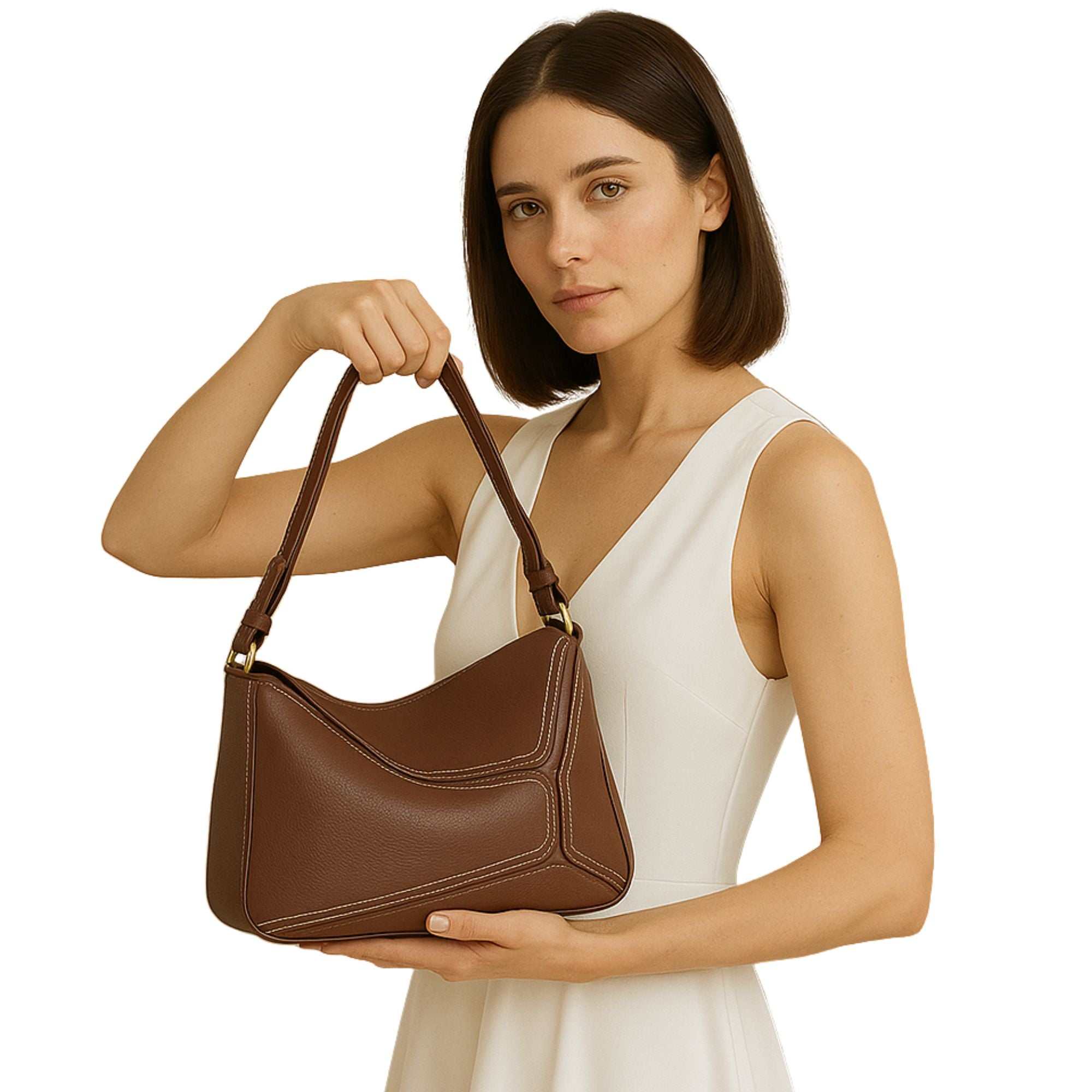 Ludlow Leather Shoulder Bag