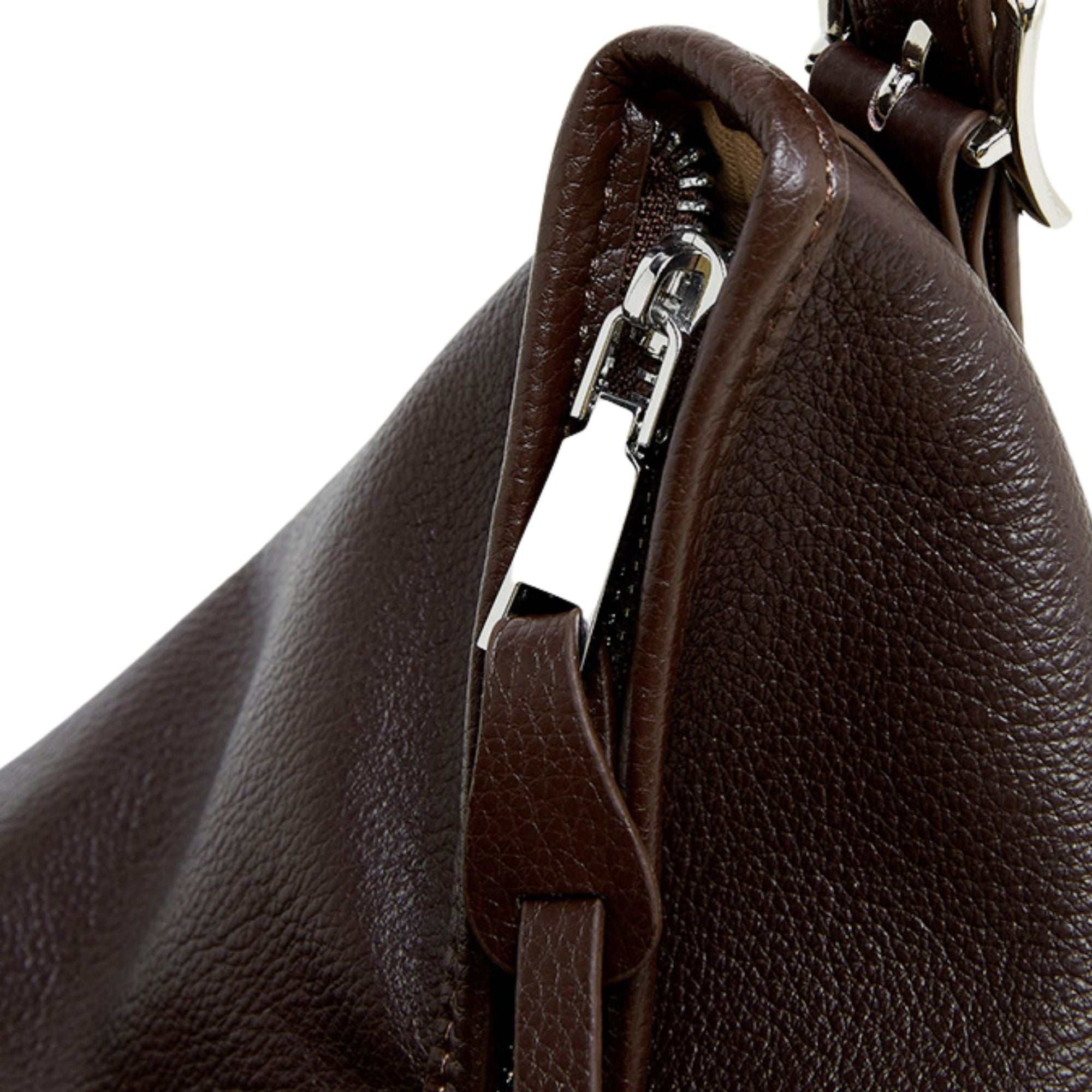 Claridge Simple Leather Hobo