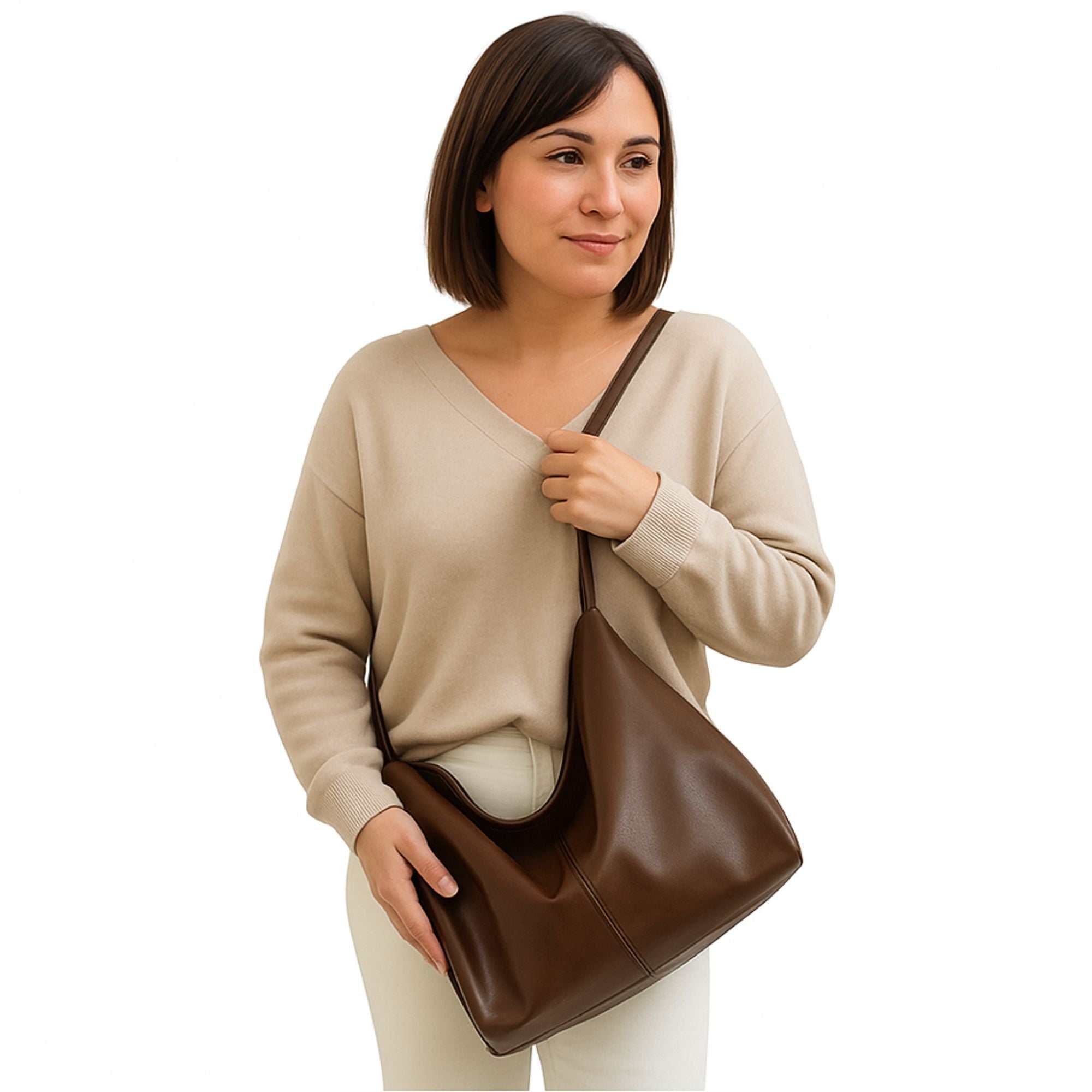 Sutton Slouchy Leather Purse