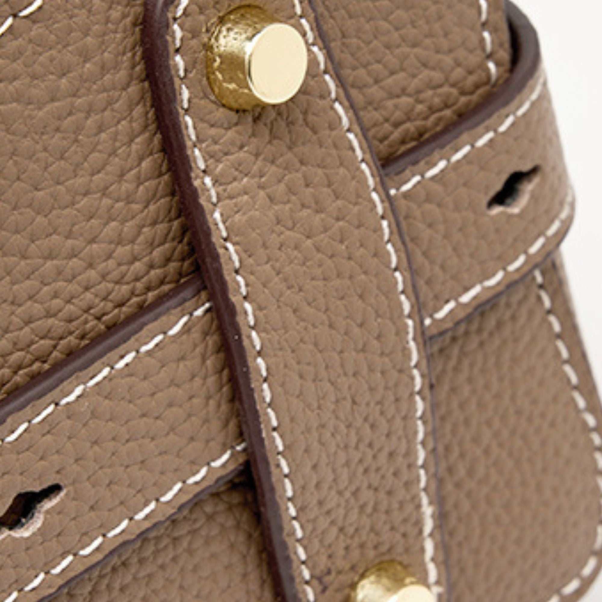 Kensington Trapezoid Leather Crossbody