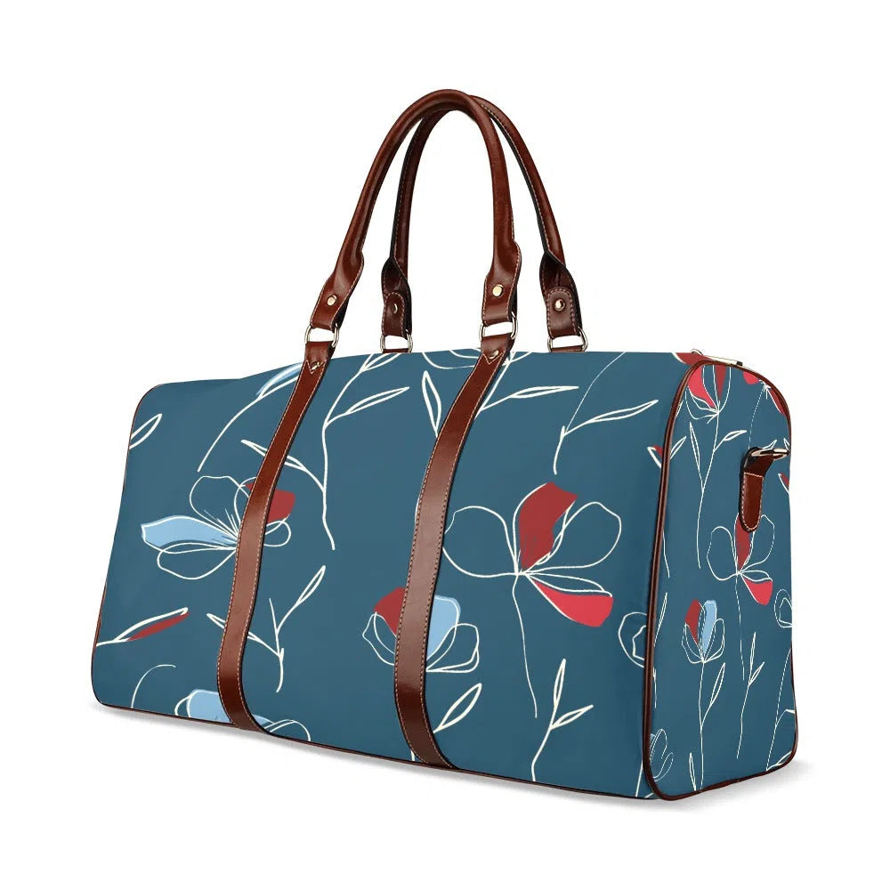 floral duffel bag | Abebe+Booker