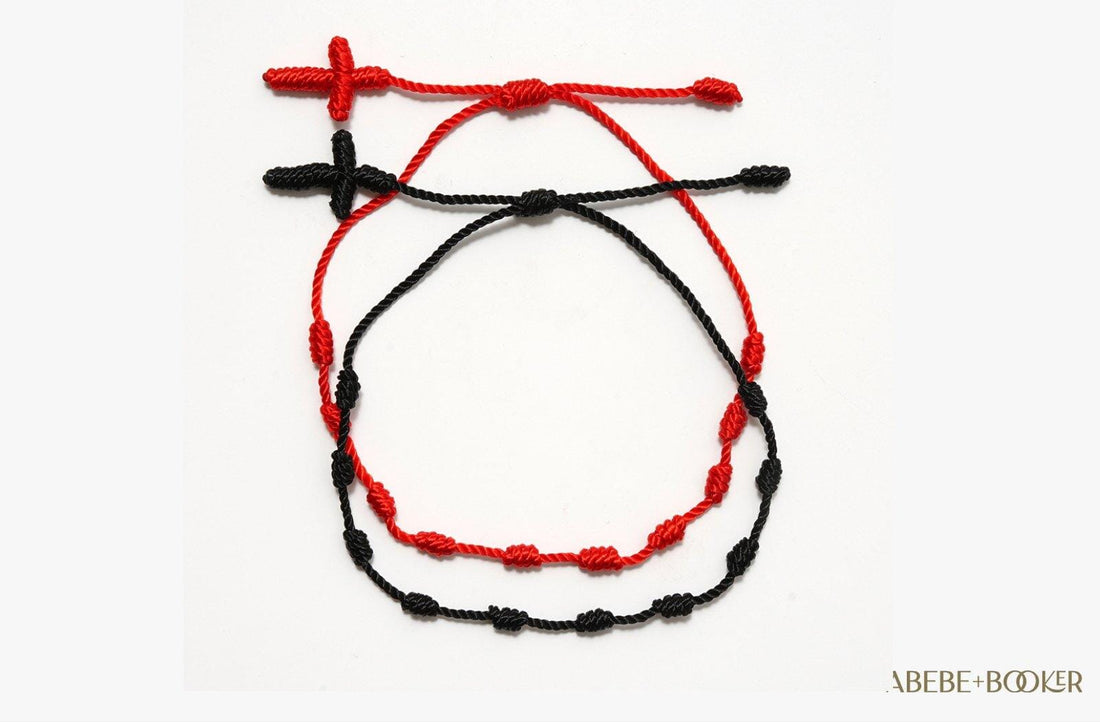 Unraveling the Mystery: The Meaning Behind the 7 Knot Red Bracelet - Abebe+Booker