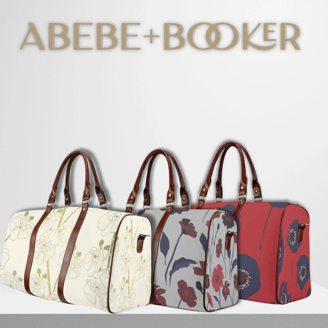 cute travel bags in floral prints