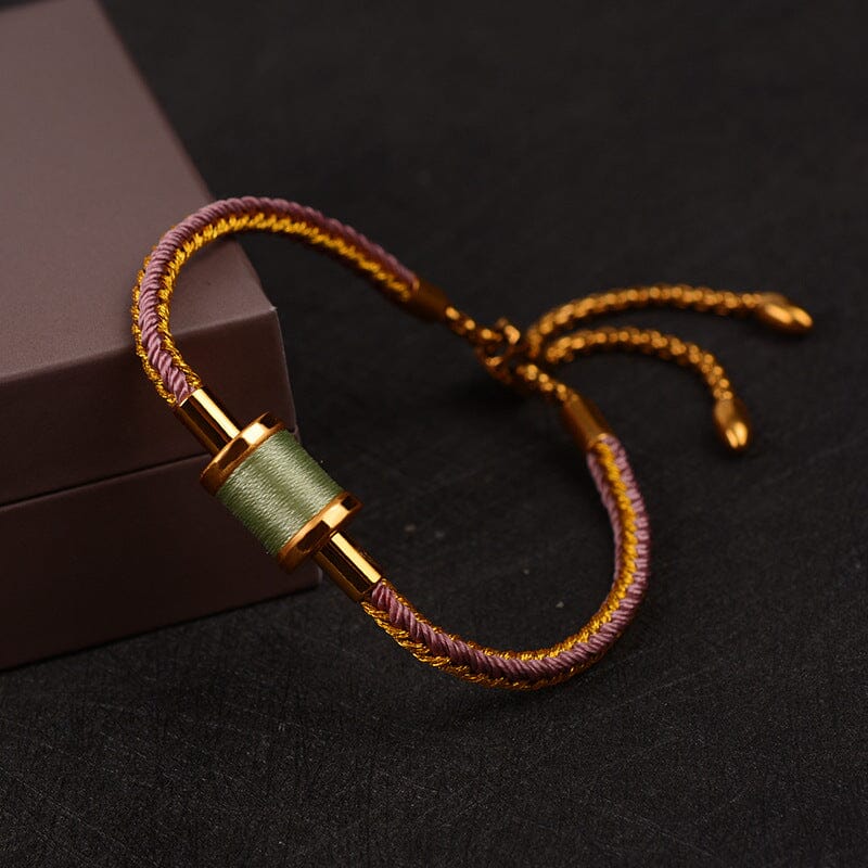 Modern Gold Rope Bracelet