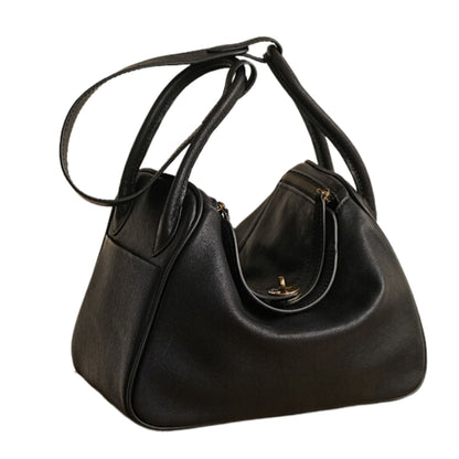 Genuine Leather Large Capacity Simple Urban Handbag