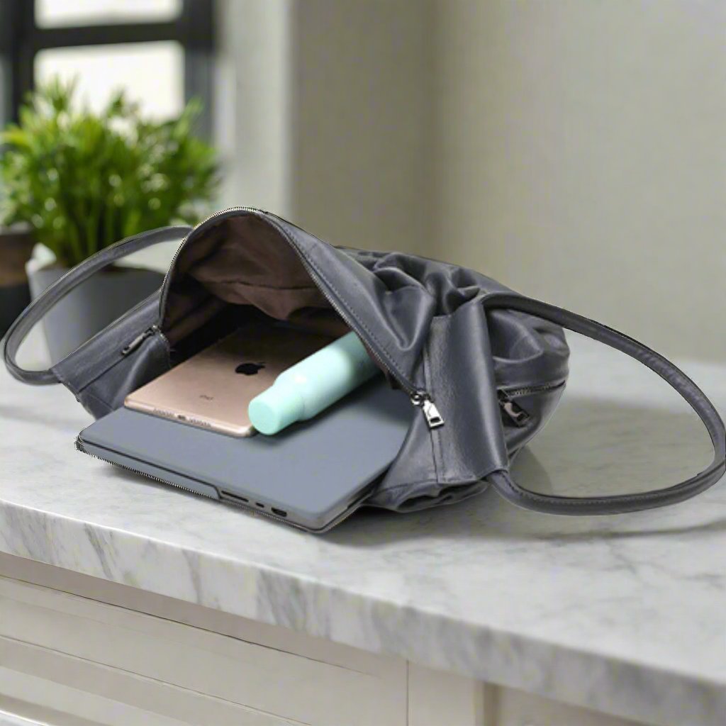 Genuine Leather Ultimate Hobo Handbag