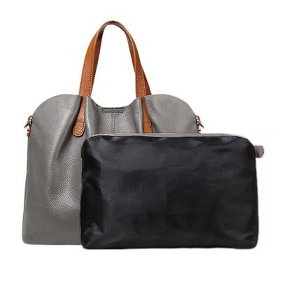 Soft Luxe Genuine Leather Handbag