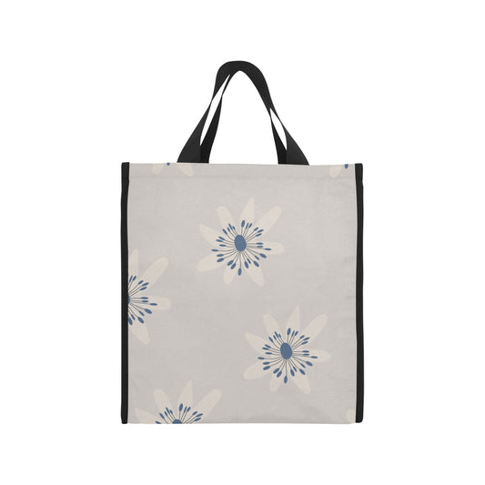 Insulated grocery shopping bags, Ecru Dandelion