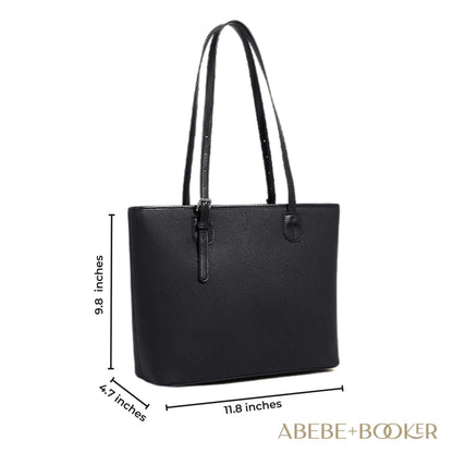 Zip Tote Bag Leather