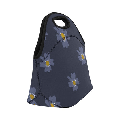 Neoprene Lunch Bag Medium Navy Aster