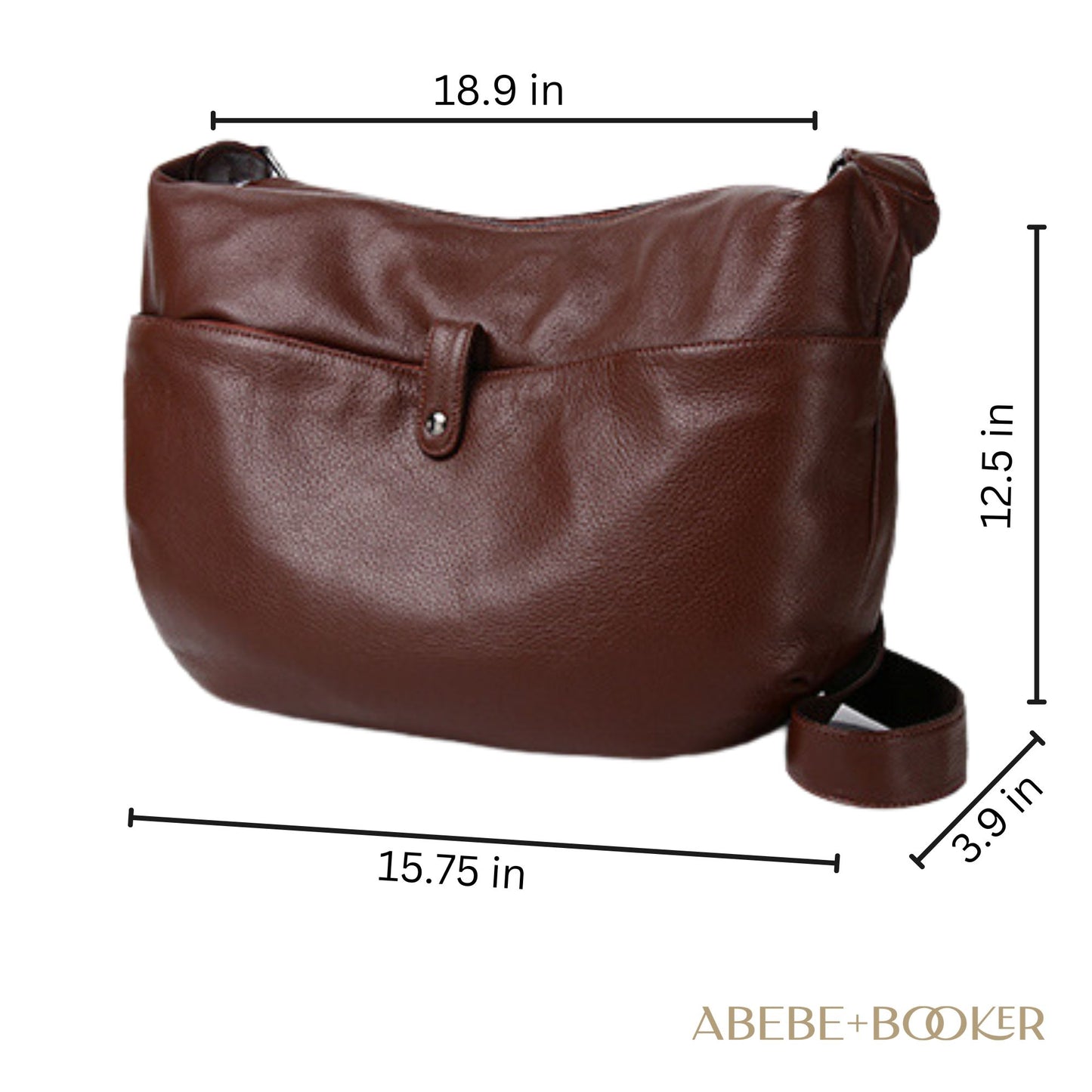 Women's Large Slouchy Leather Bag