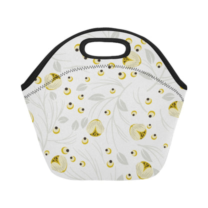 Women's Lunch Bag Medium, Yellow Poppy