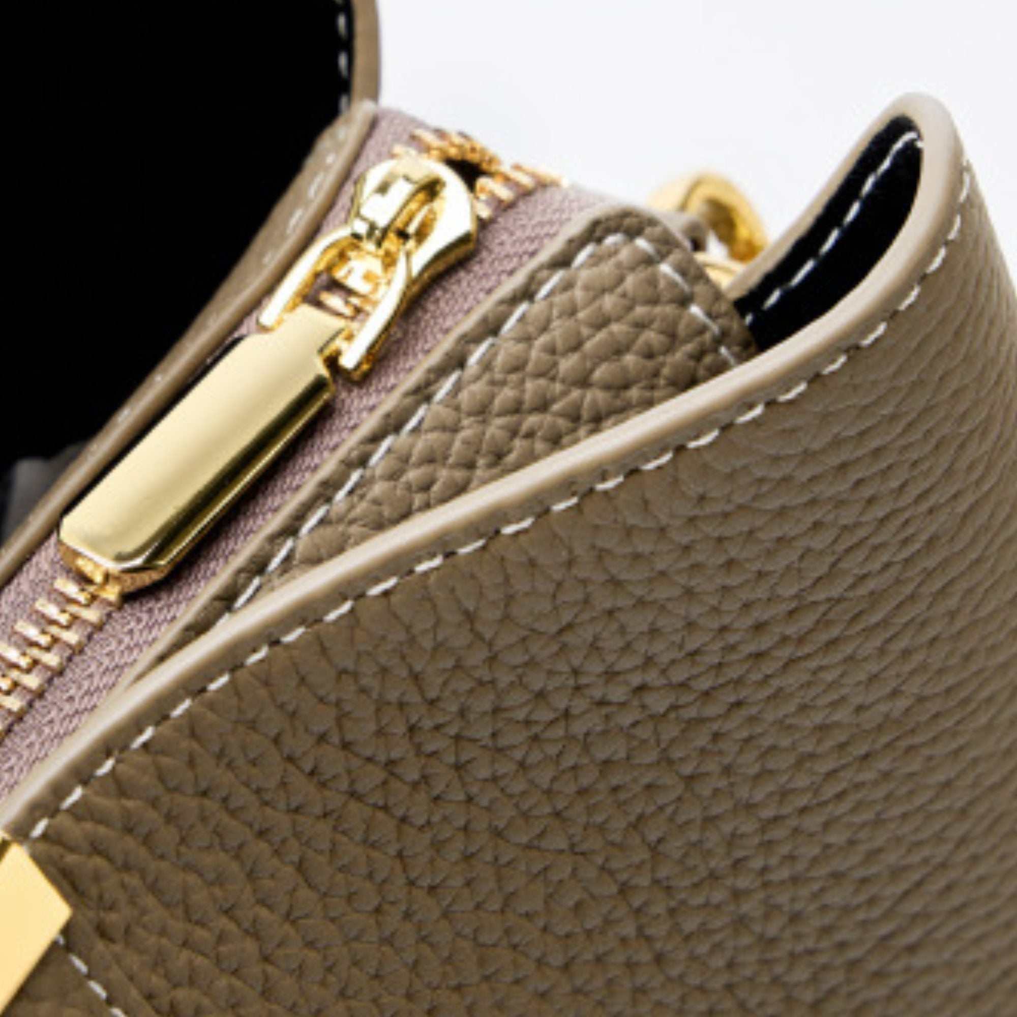 Amber Grace Leather Handbag