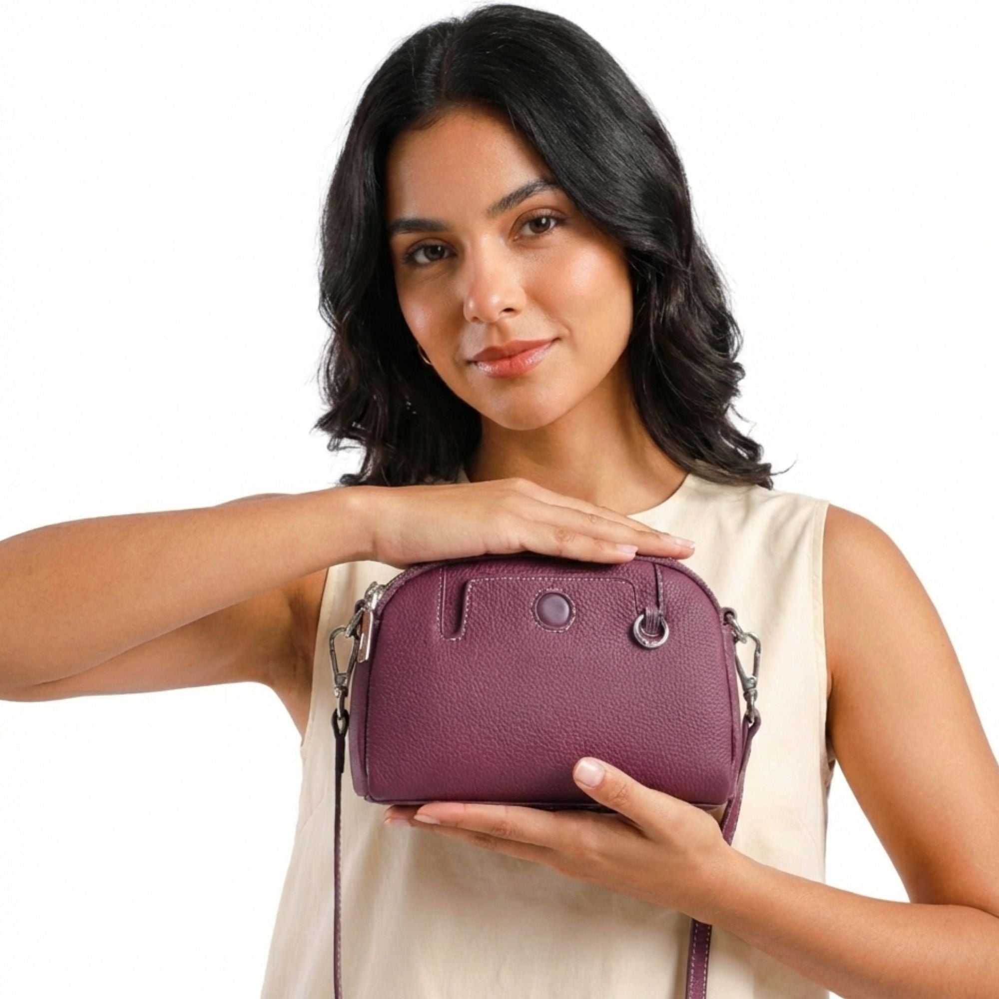 Ashby Top Grain Leather Crossbody
