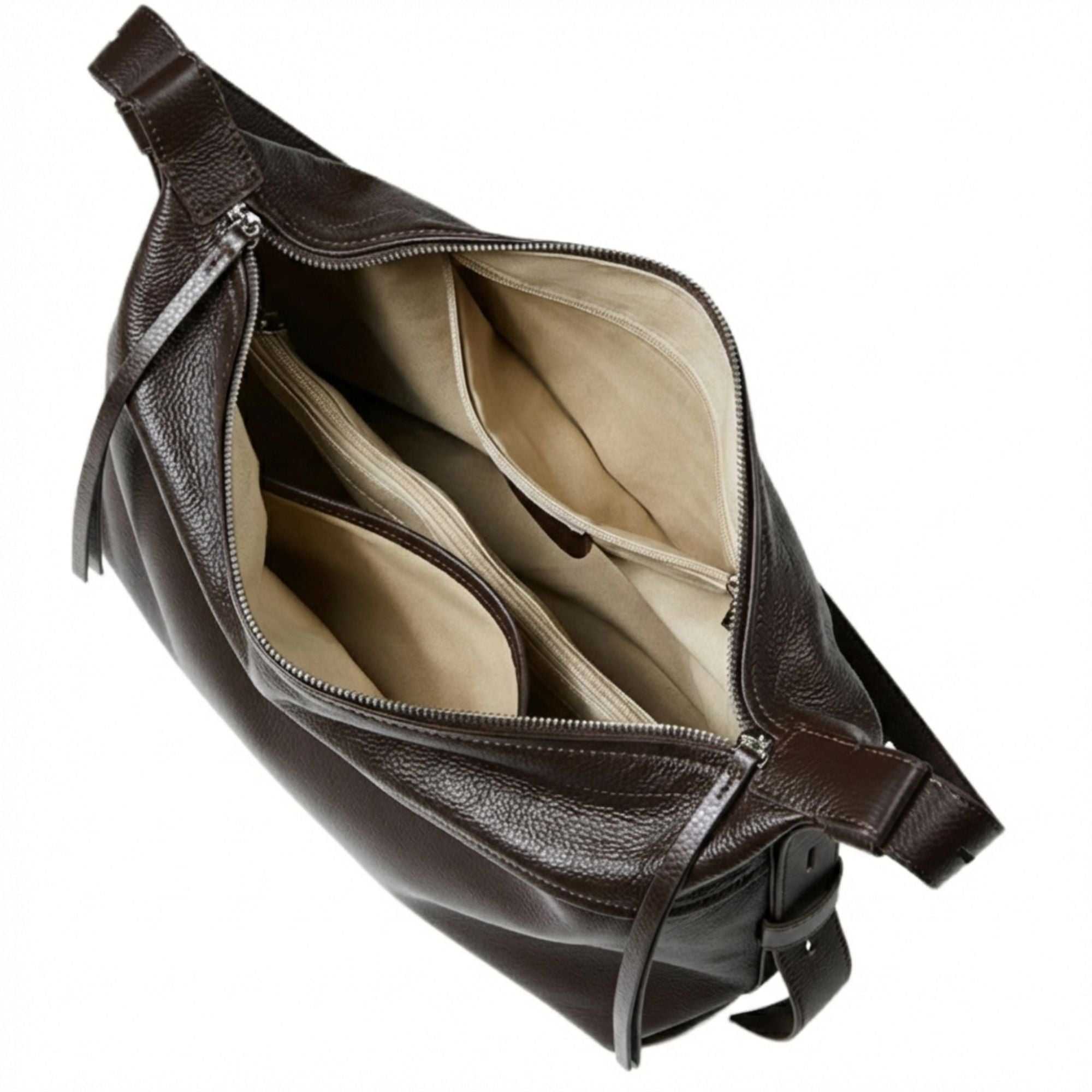 Aster Premium Top Grain Leather Hobo
