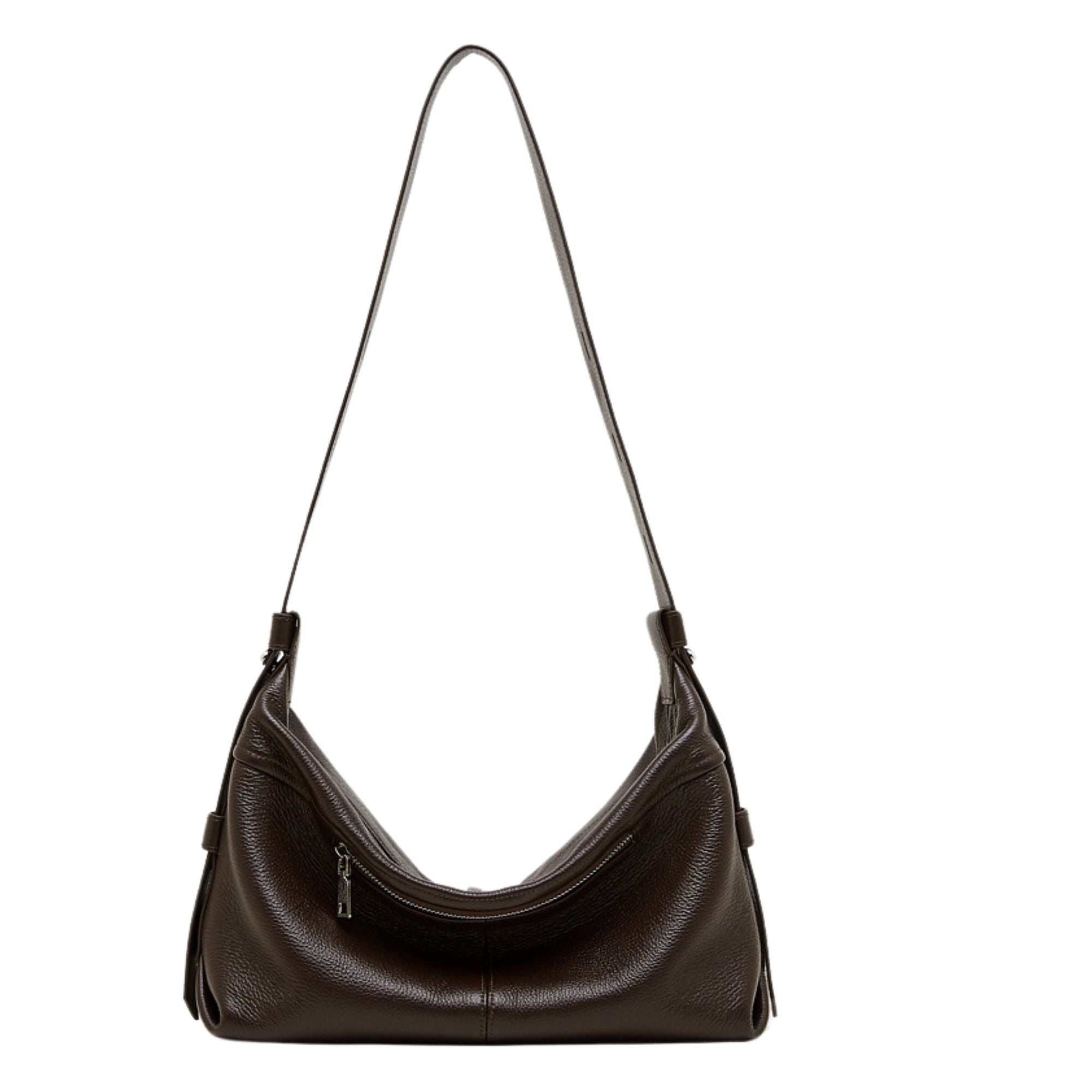 Aster Premium Top Grain Leather Hobo