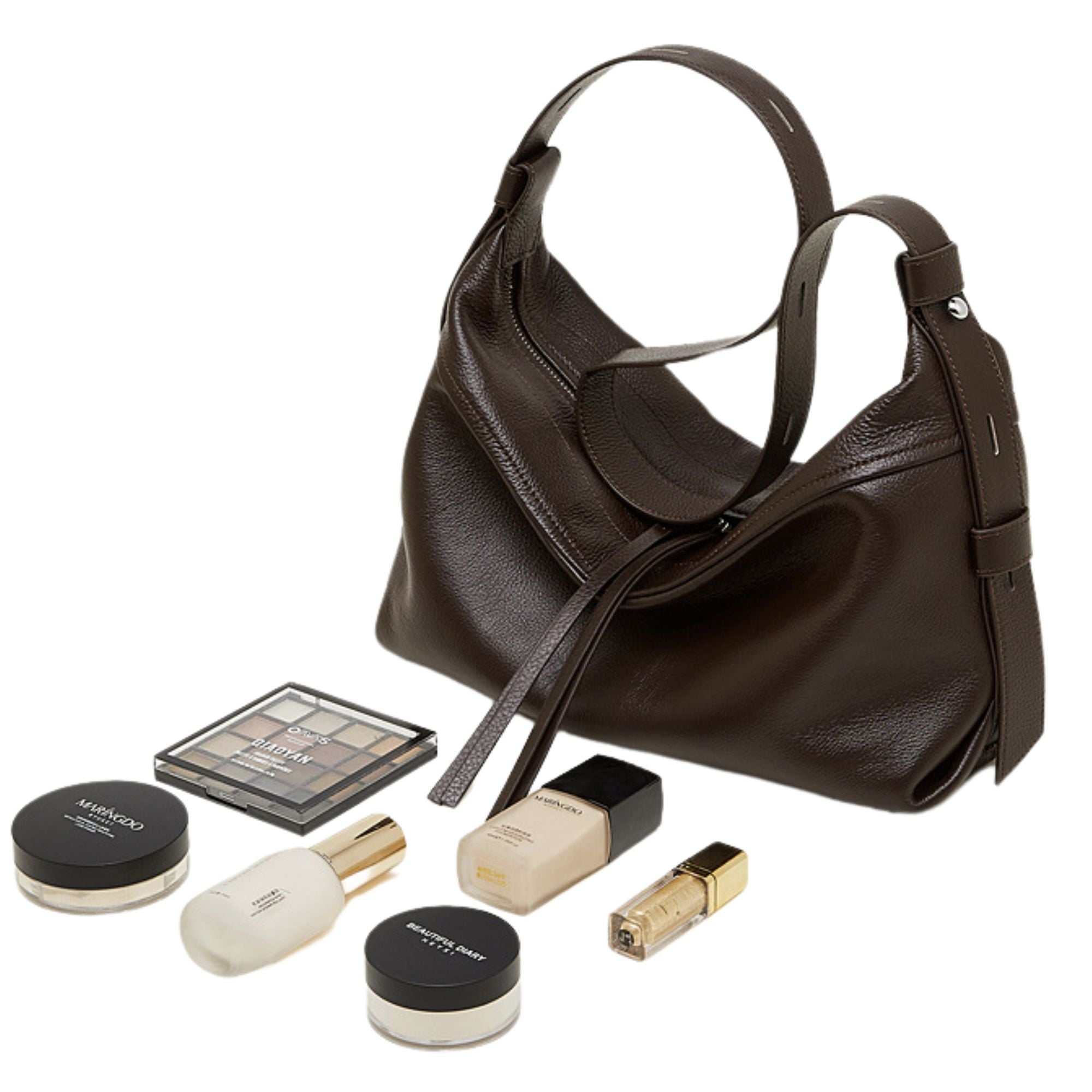 Aster Premium Top Grain Leather Hobo