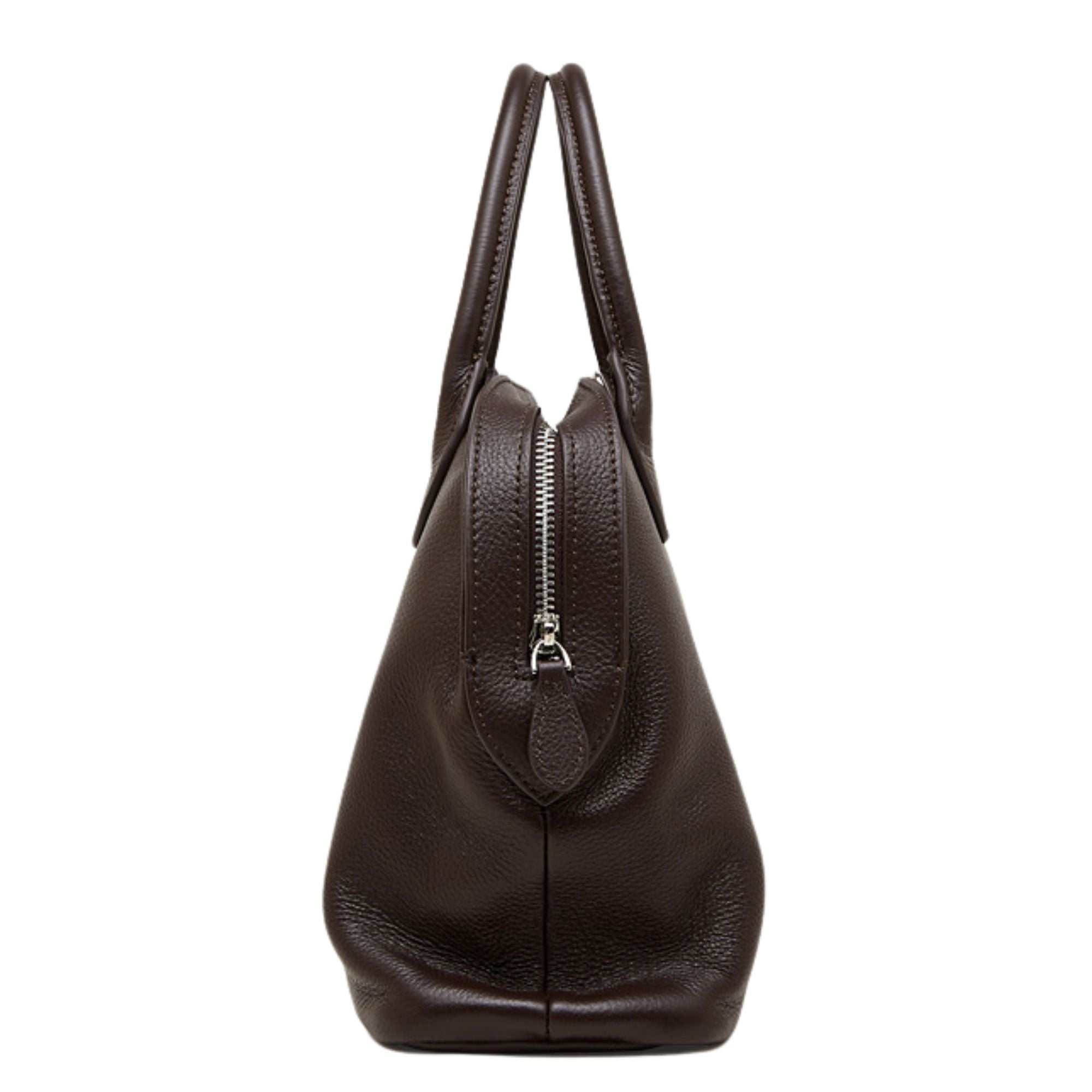 Bakewell Top Grain Leather Retro Satchel