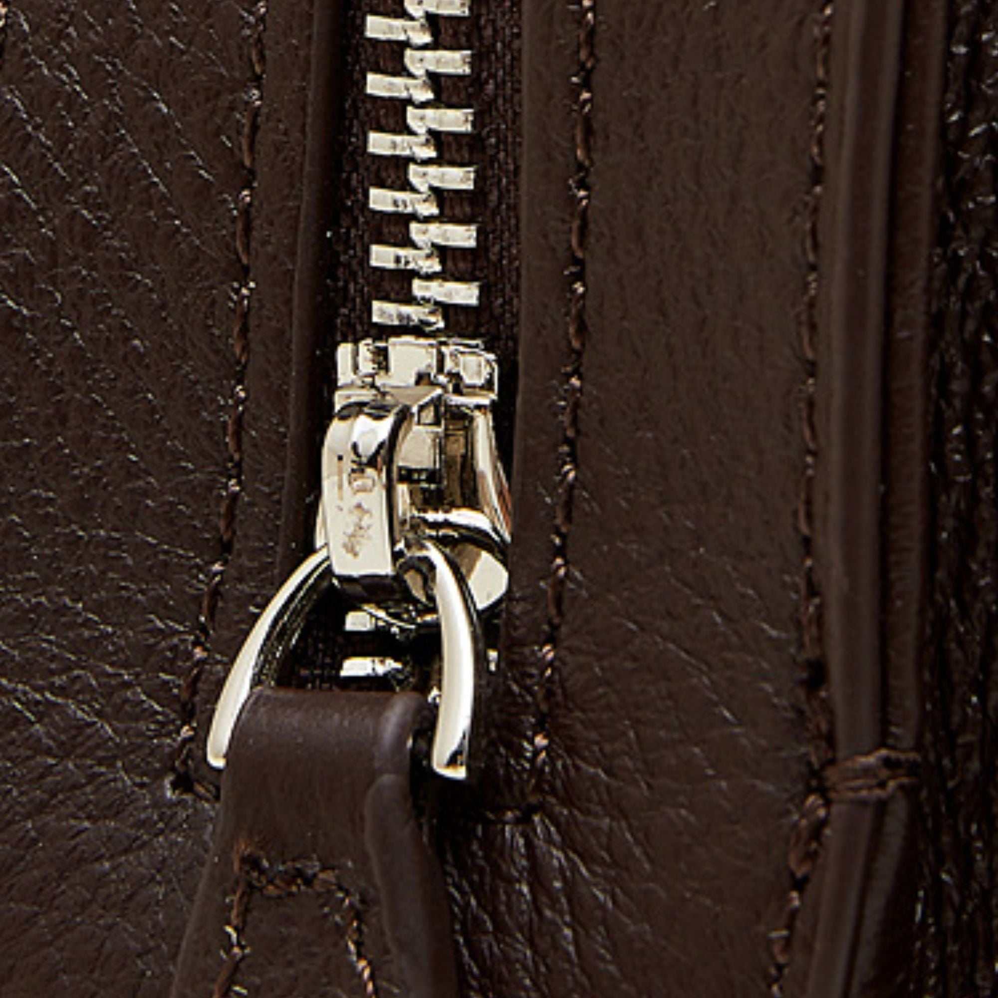 Bakewell Top Grain Leather Retro Satchel