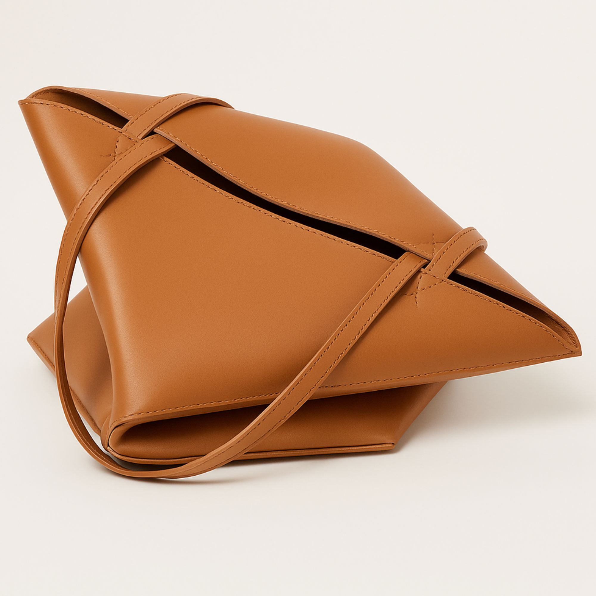 Bellamy Folding Leather Tote