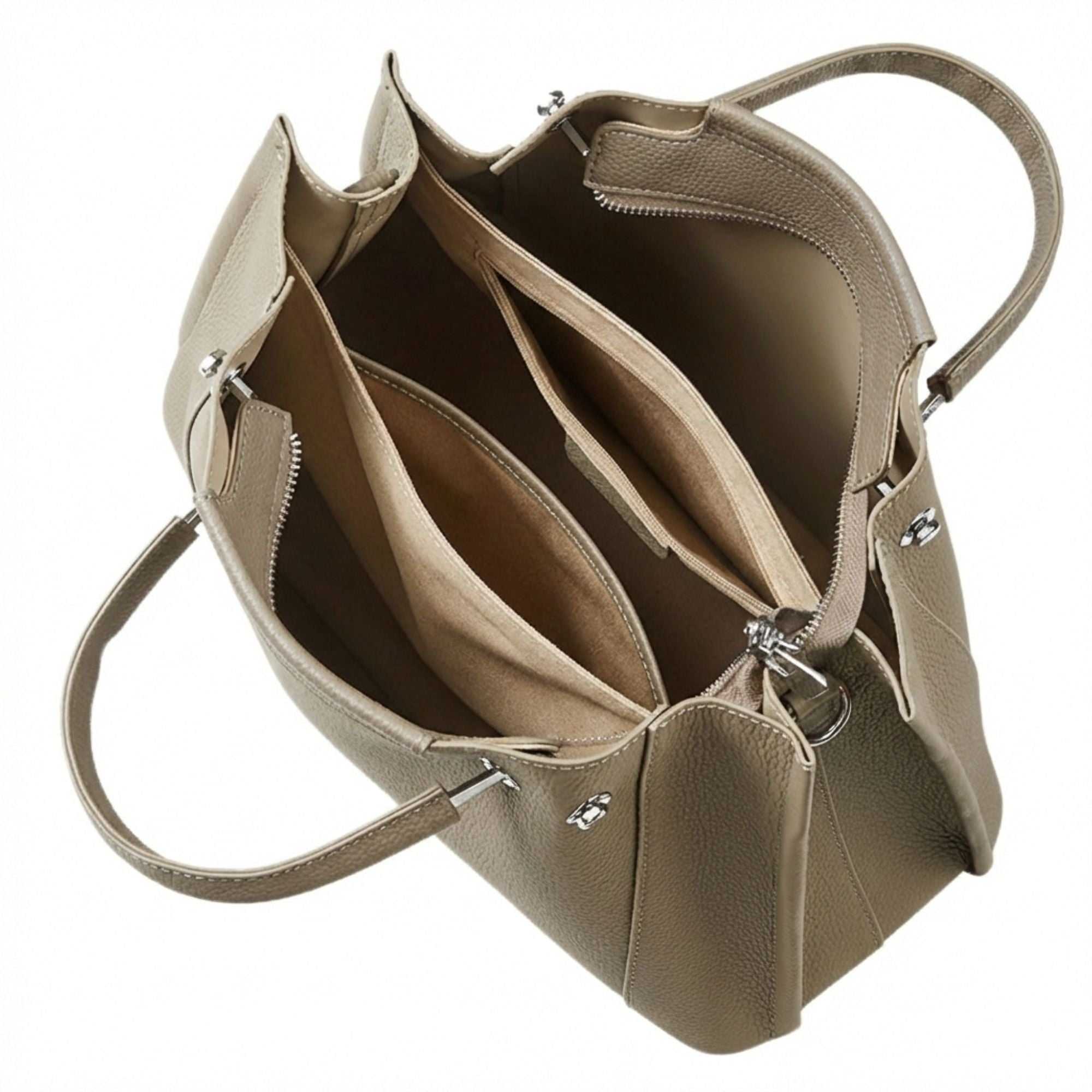 Bayard Large Capacity Leather Satchel