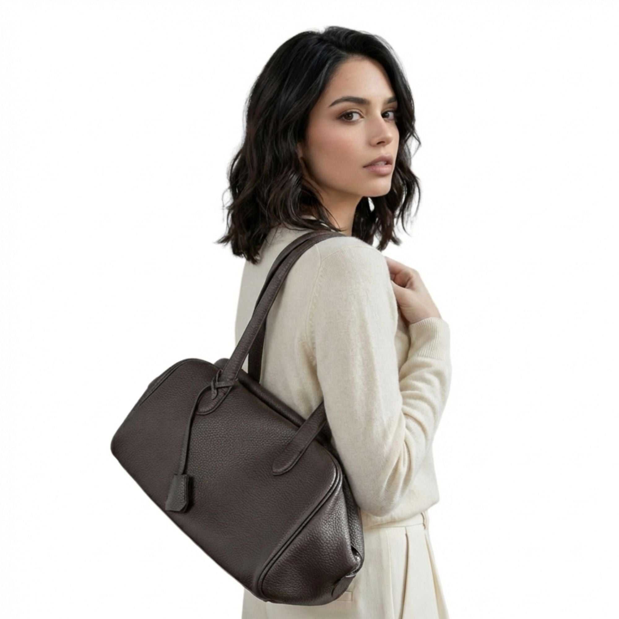 Bewdley Relaxed Leather Shoulder Bag