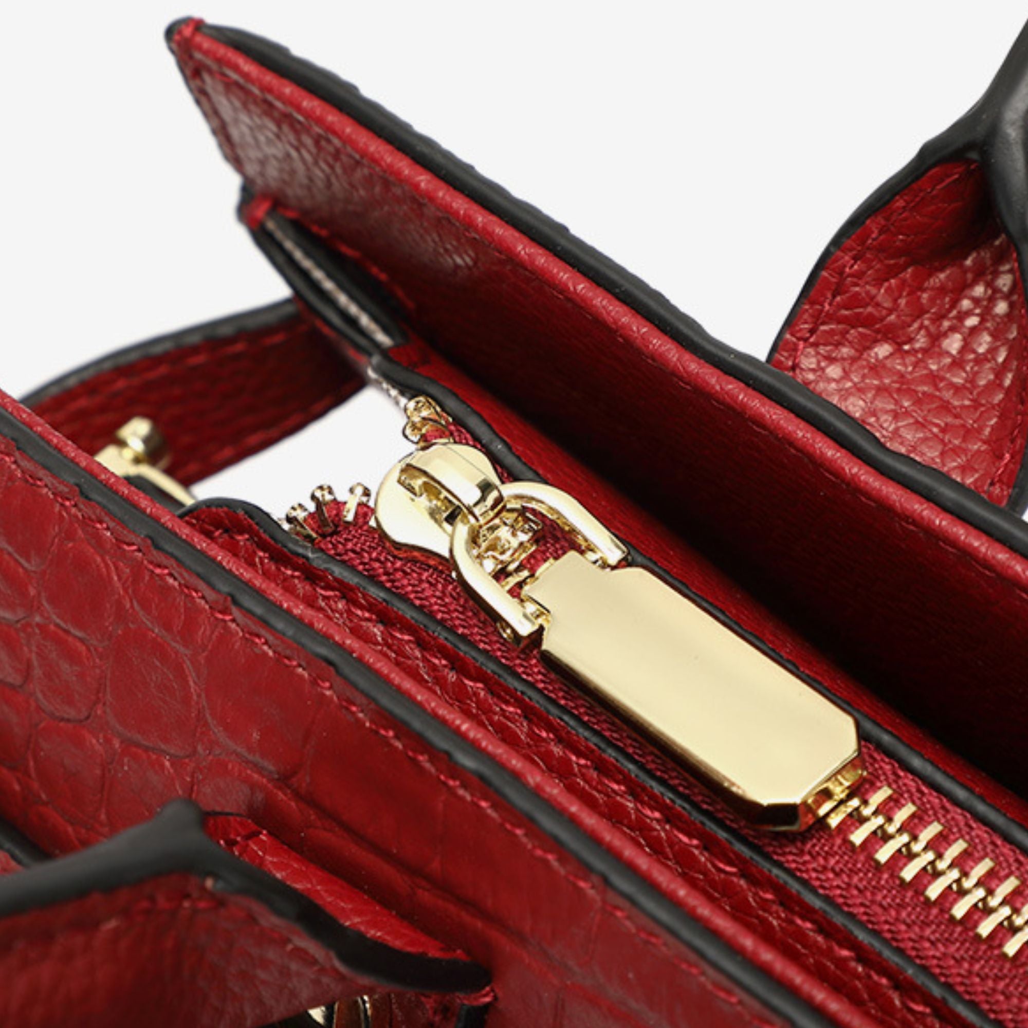 Brixton Leather Satchel Handbag