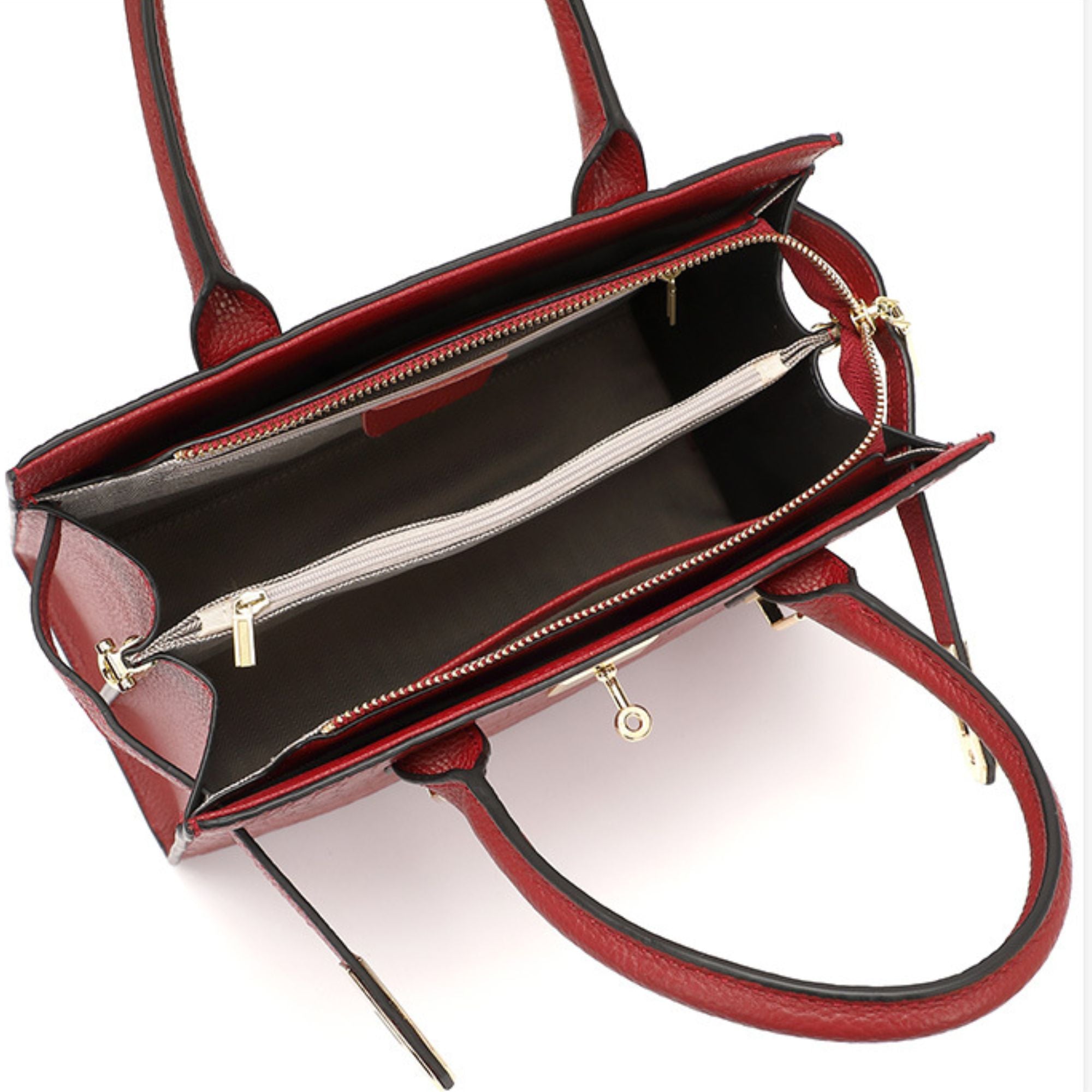 Brixton Leather Satchel Handbag